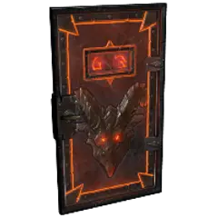 Molten Visage Armored Door