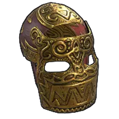 Legendary Gold Facemask