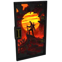 Shadowborn Armored Door