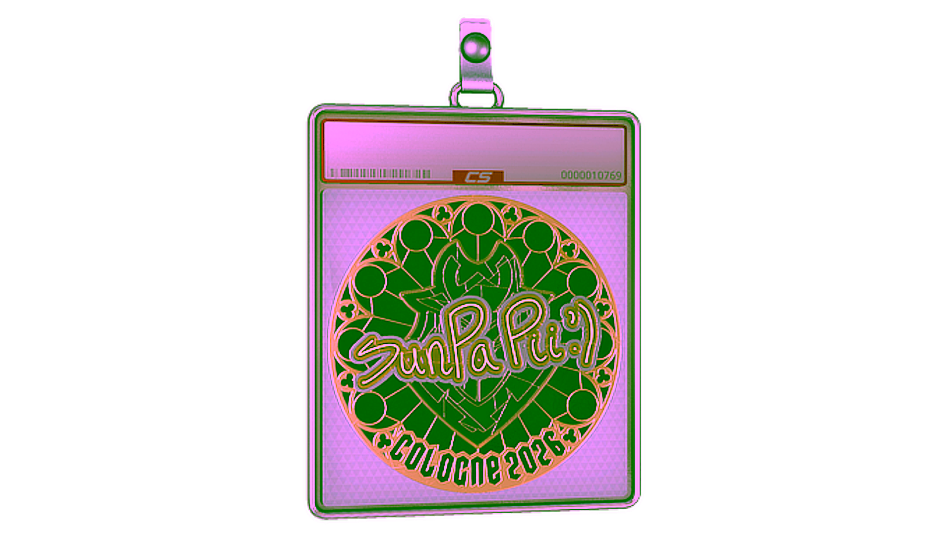 Display for Sticker Slab | SunPayus (Gold) | Cologne 2026