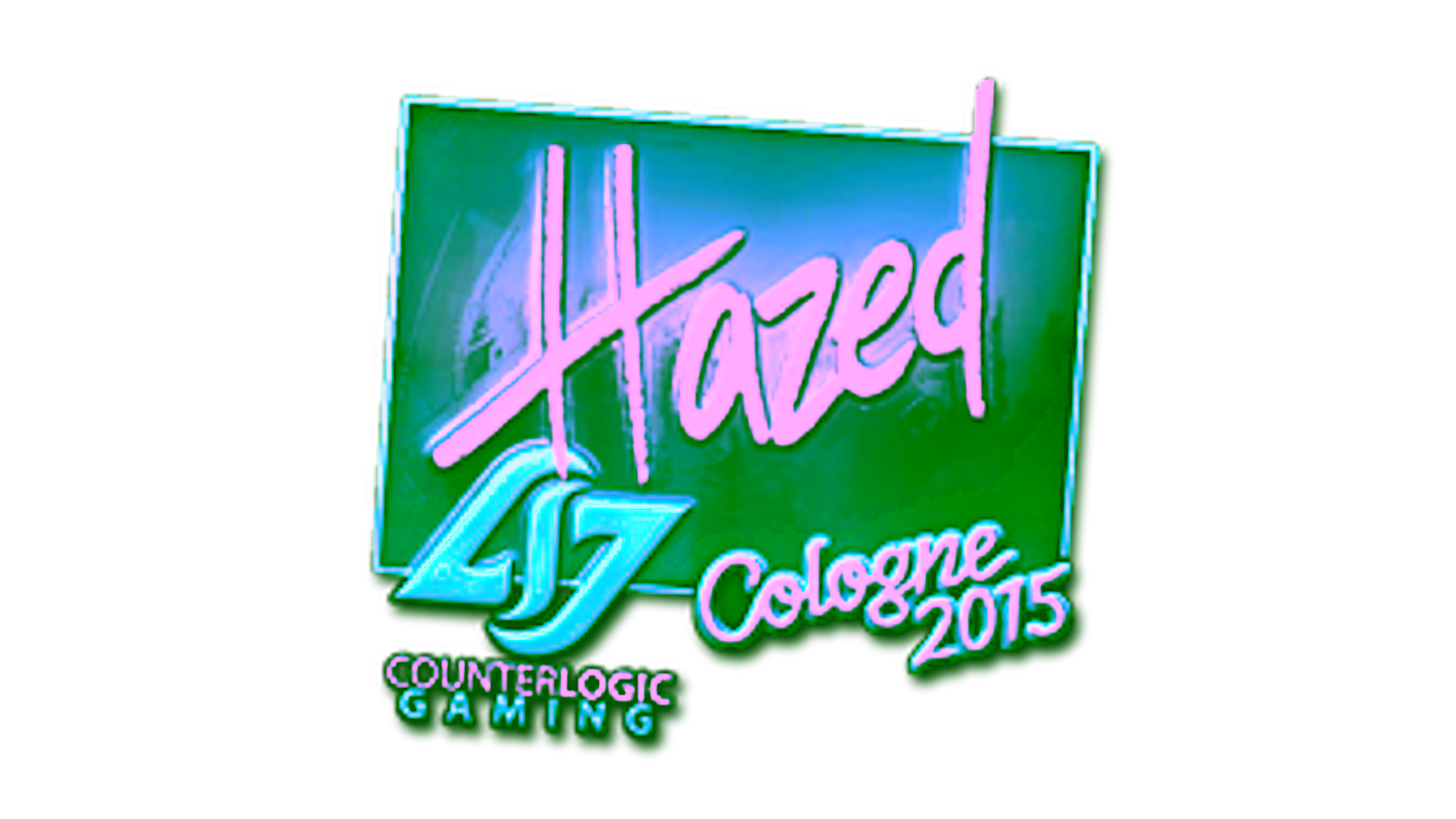 Display for Sticker | hazed (Foil) | Cologne 2015