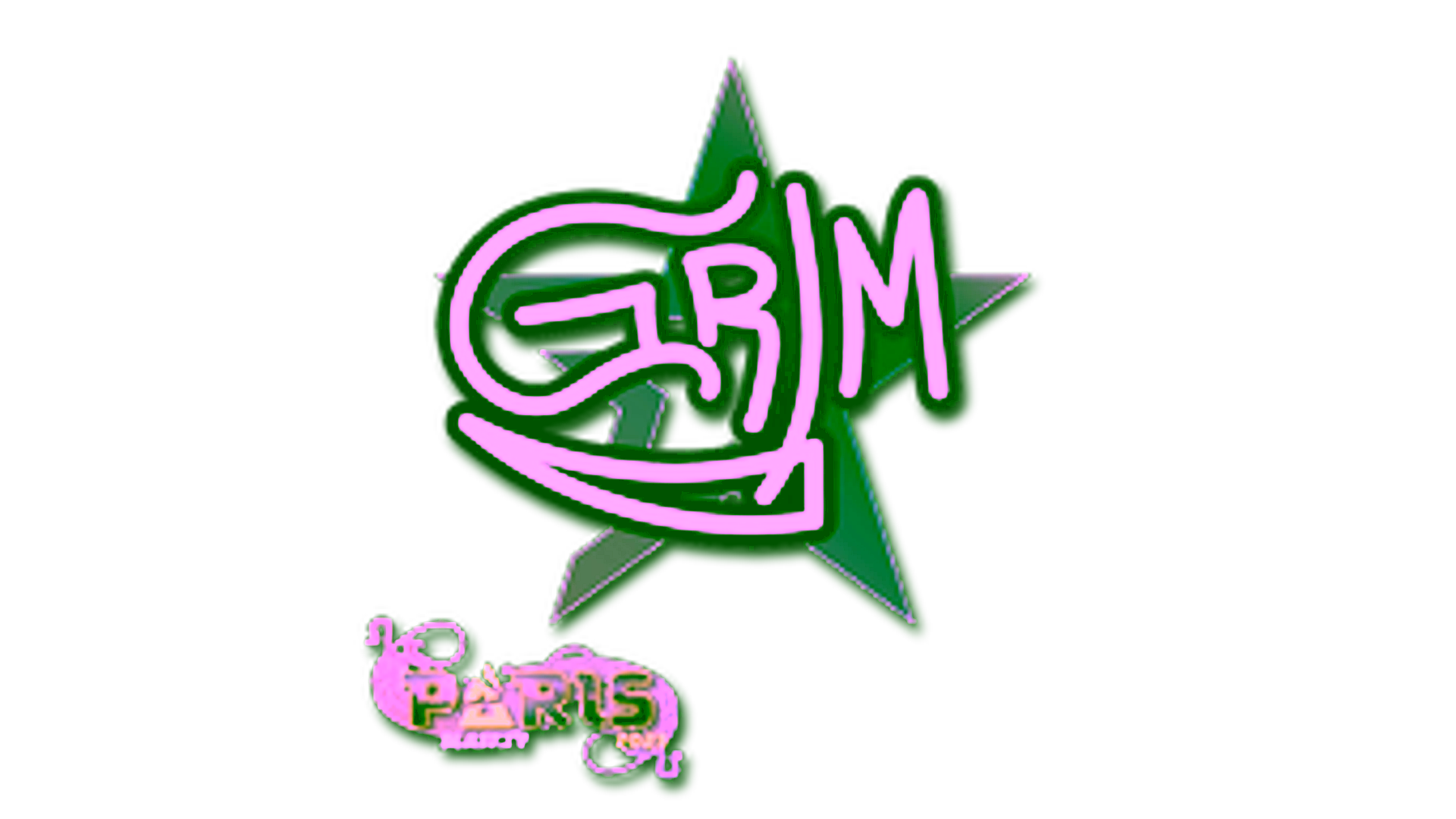 Visar för Sticker | Grim | Paris 2023