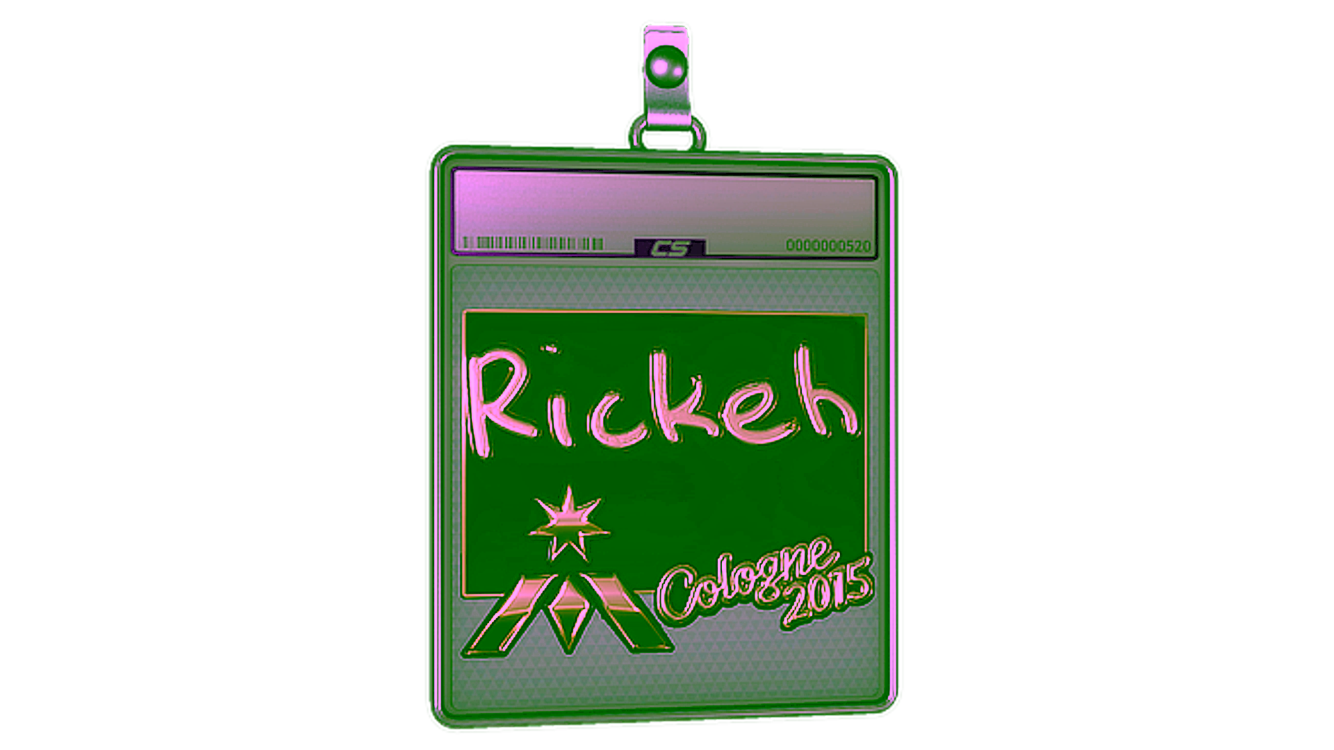Affichage pour Sticker Slab | Rickeh (Gold) | Cologne 2015