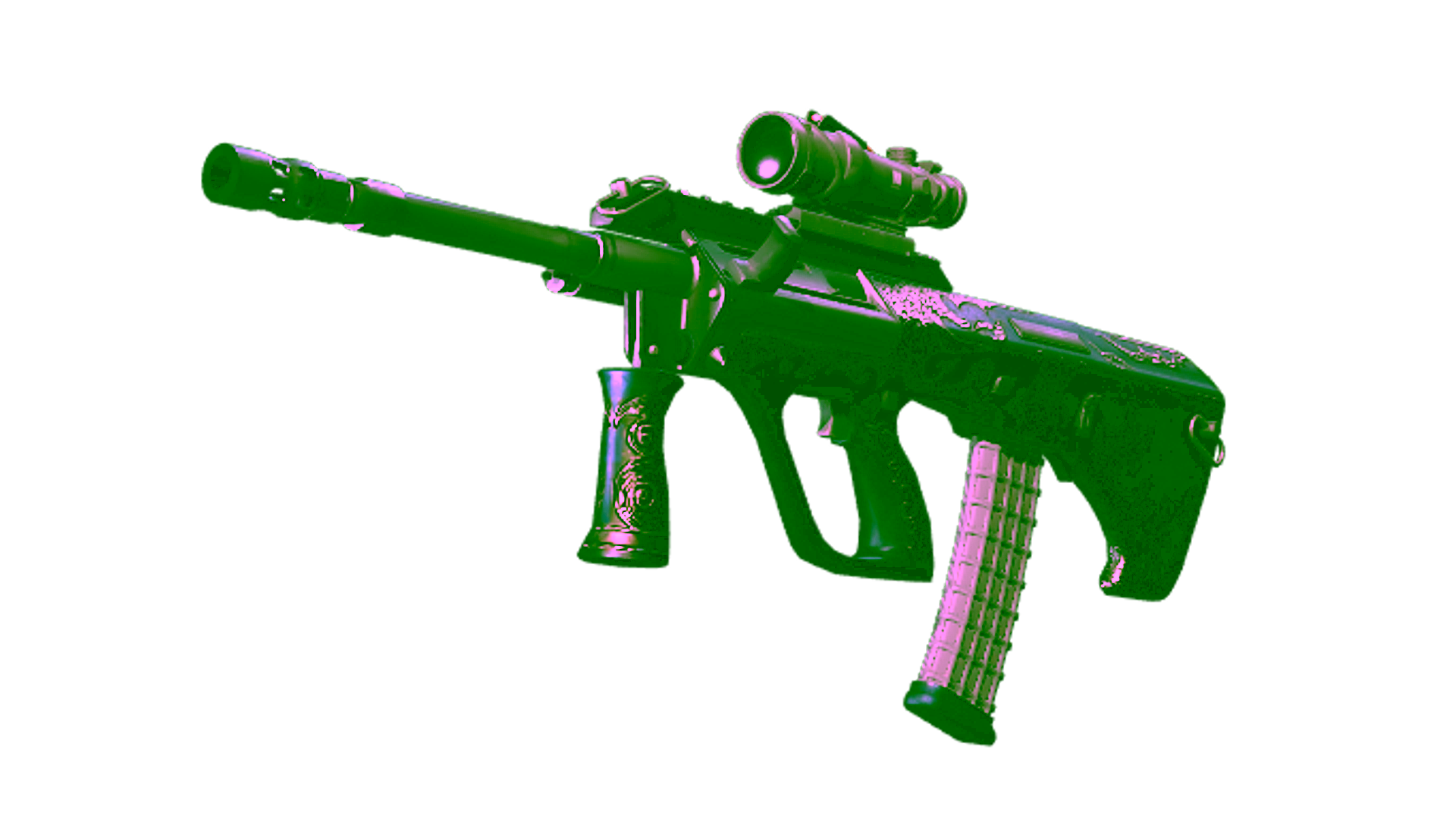 Display for AUG | Aristocrat (Battle-Scarred)