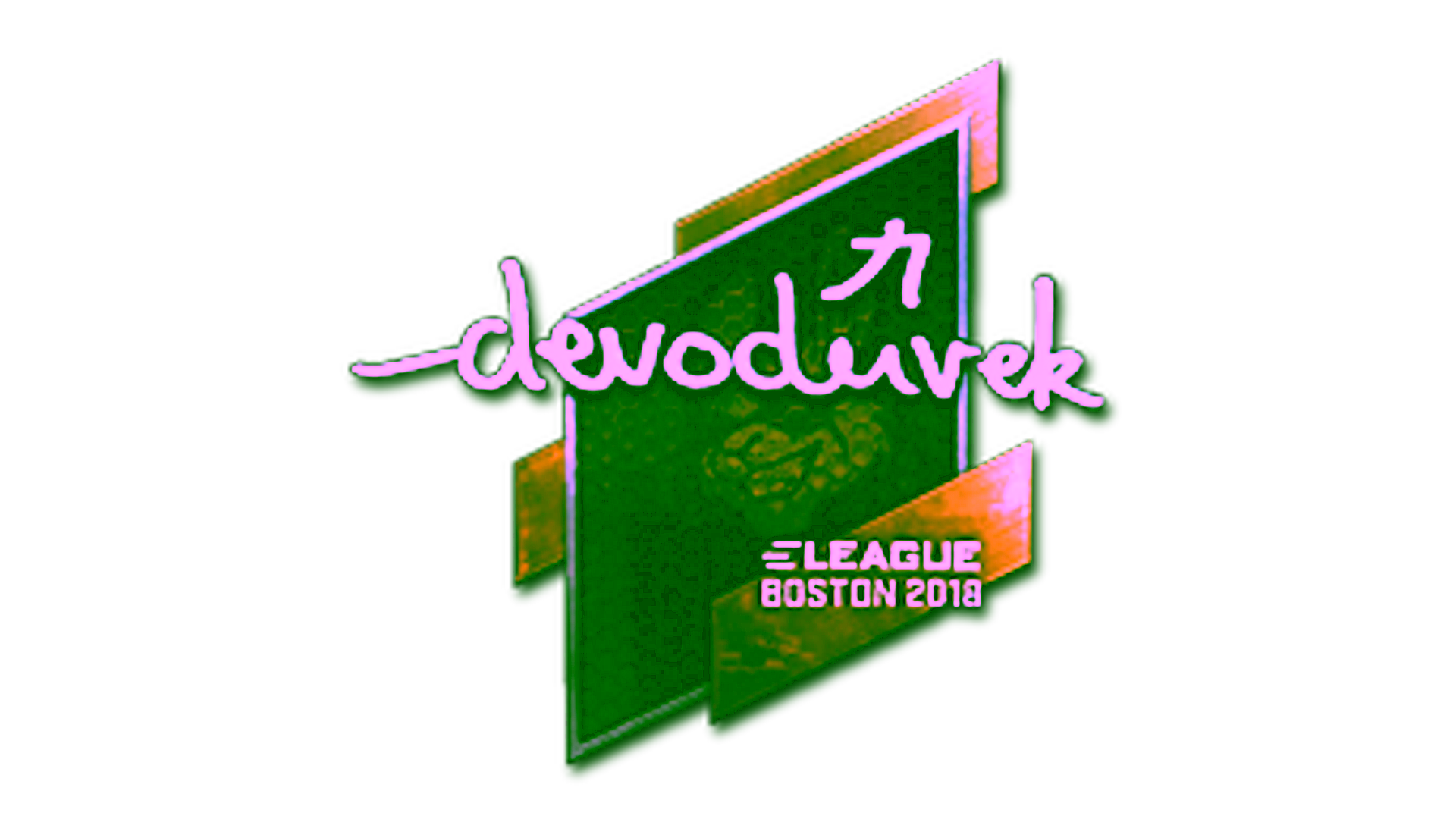 Display for Sticker | devoduvek (Foil) | Boston 2018