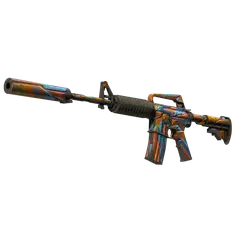 M4A1-S | Leaded Glass (Battle-Scarred)