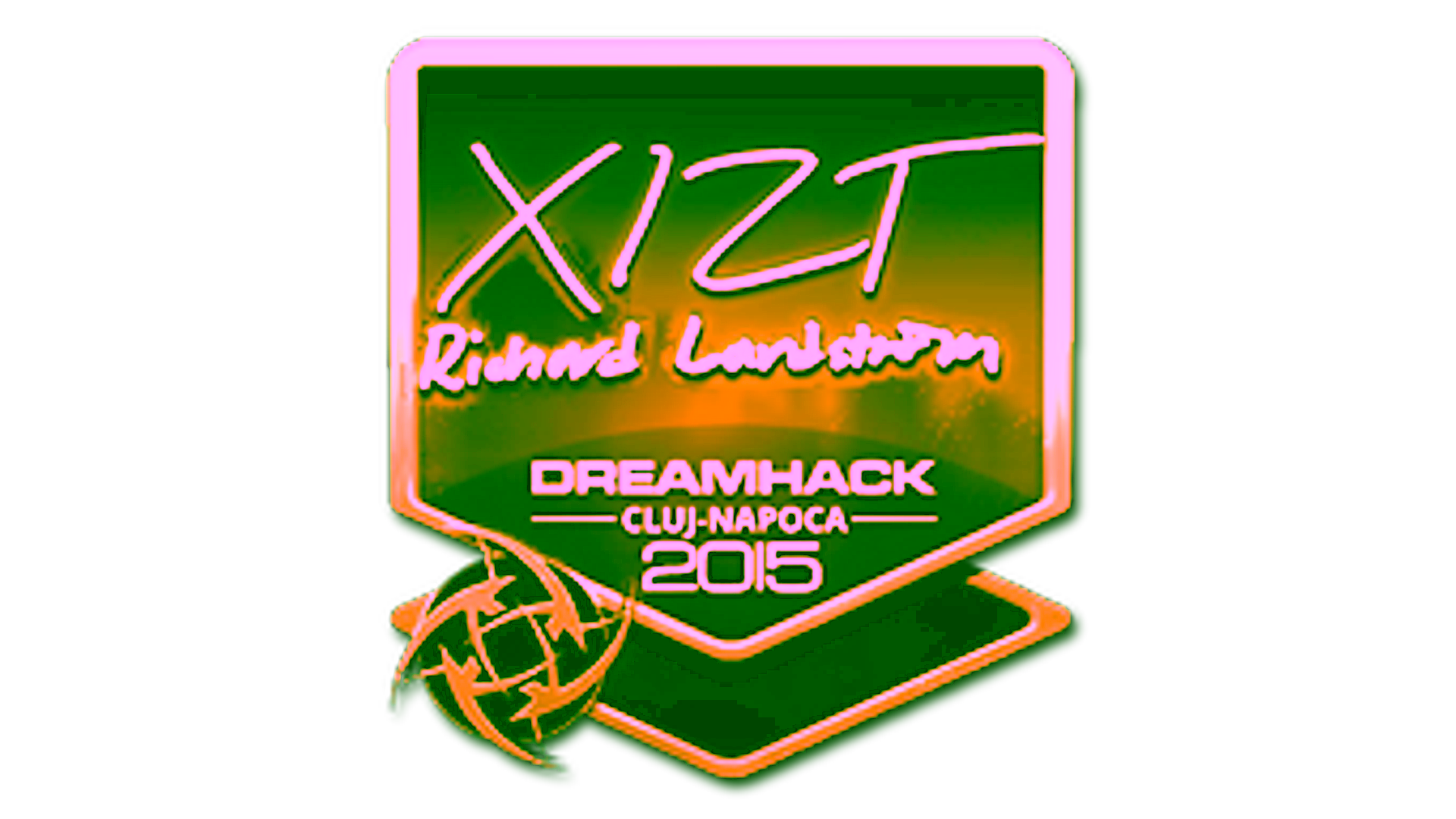 Дисплей для Sticker | Xizt (Gold) | Cluj-Napoca 2015