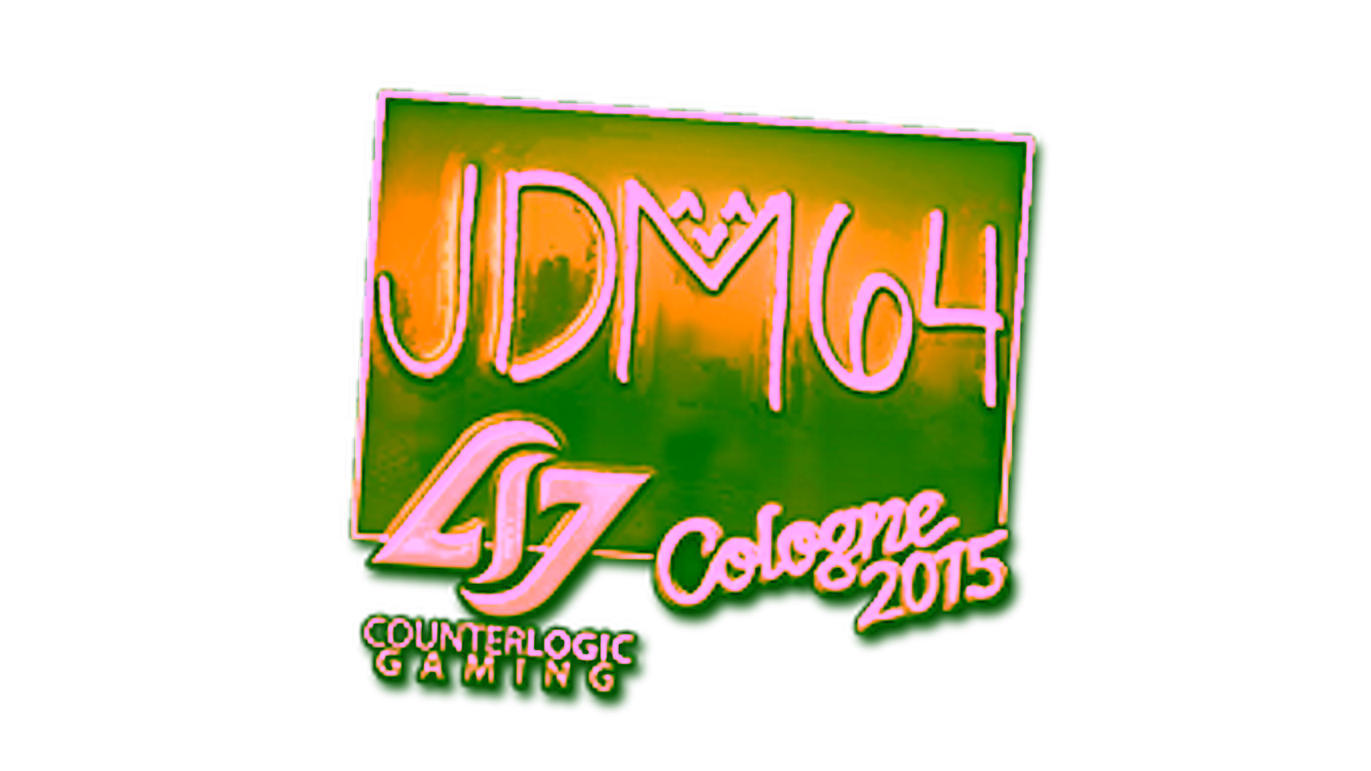 Wyświetl dla Sticker | jdm64 (Gold) | Cologne 2015
