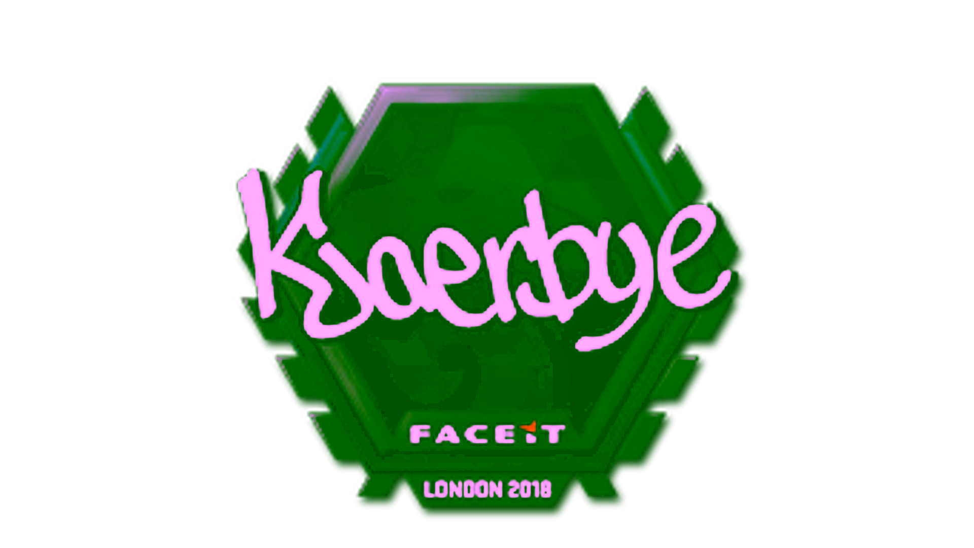 Display for Sticker | Kjaerbye | London 2018