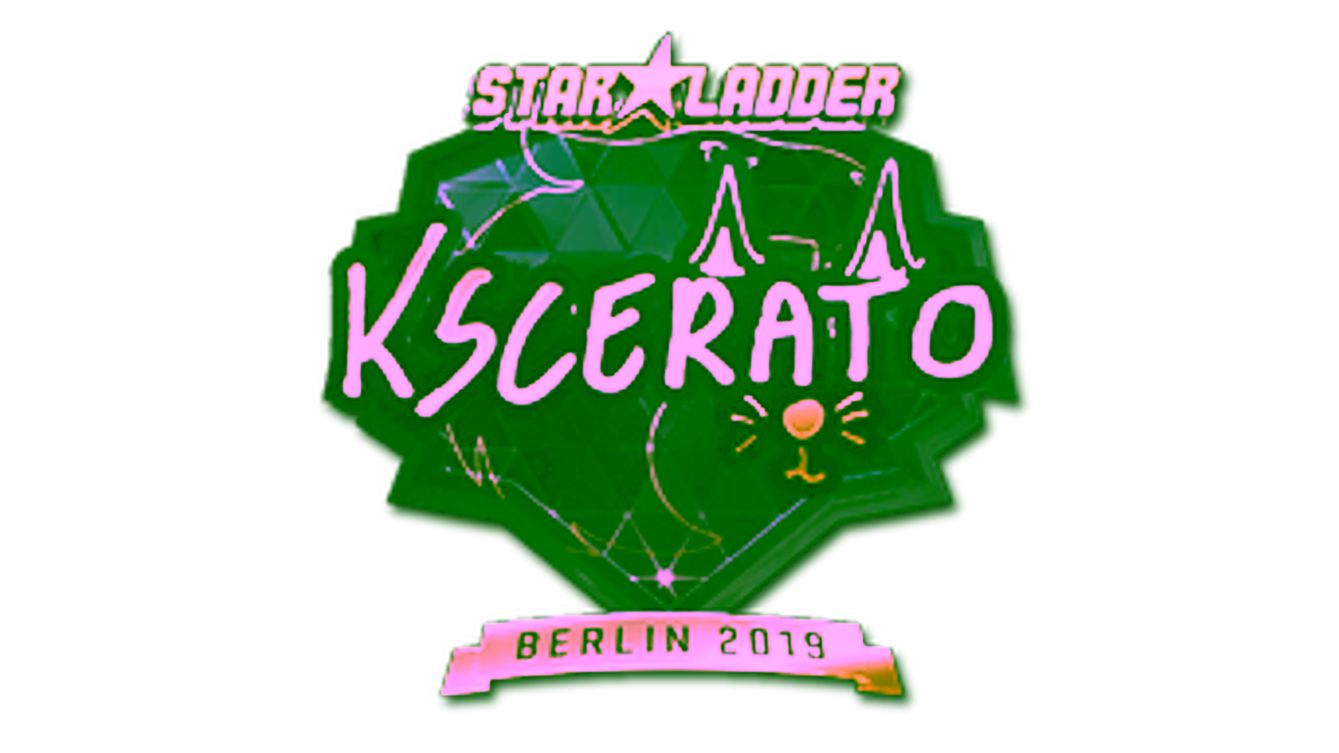 Anzeige für Sticker | KSCERATO (Gold) | Berlin 2019