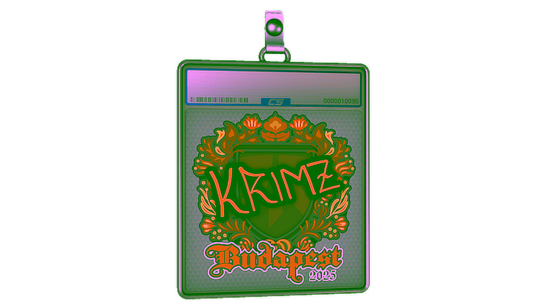 Anzeige für Sticker Slab | KRIMZ | Budapest 2025