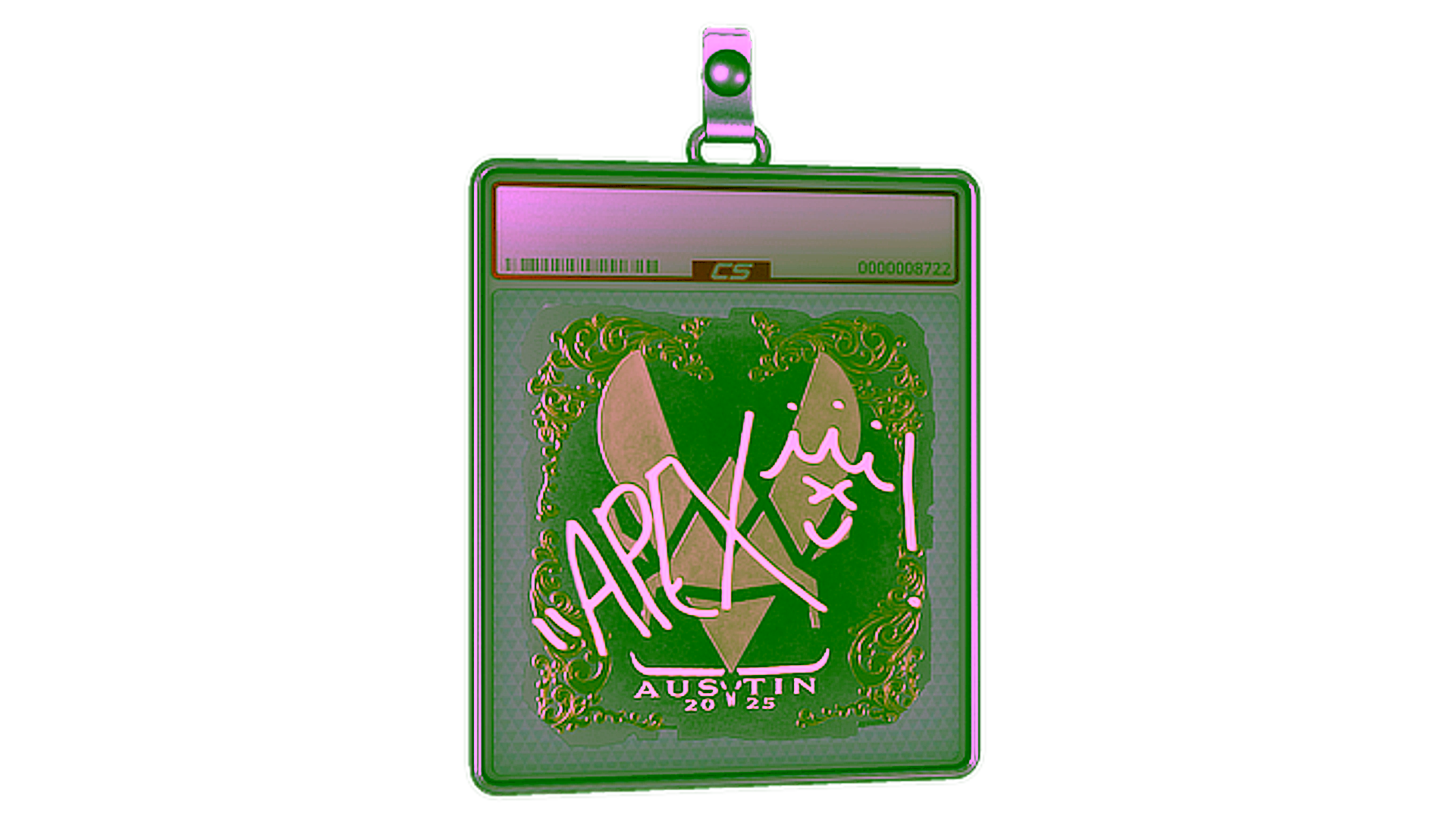 Visar för Sticker Slab | apEX (Gold) | Austin 2025