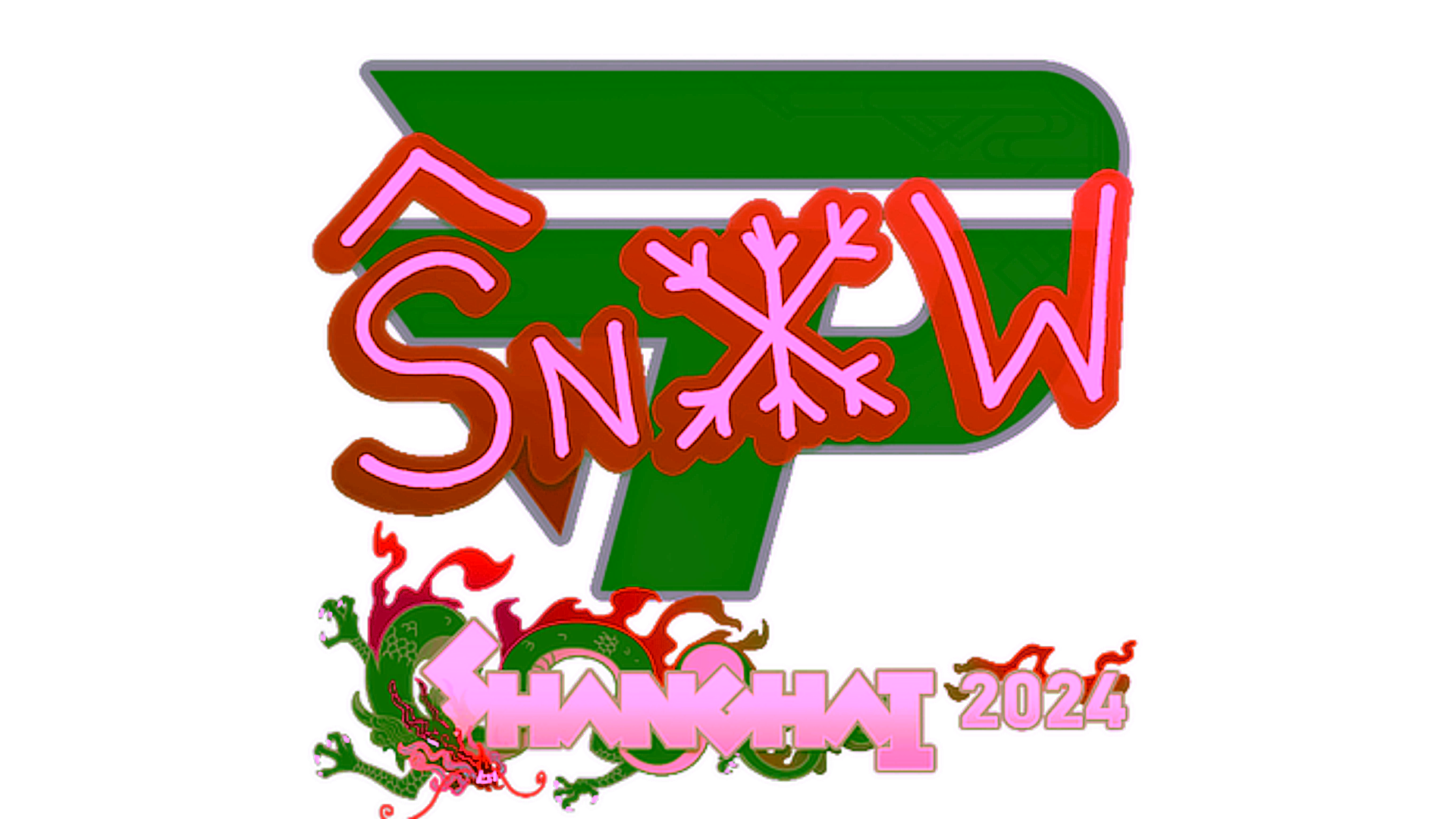 Display for Sticker | snow | Shanghai 2024