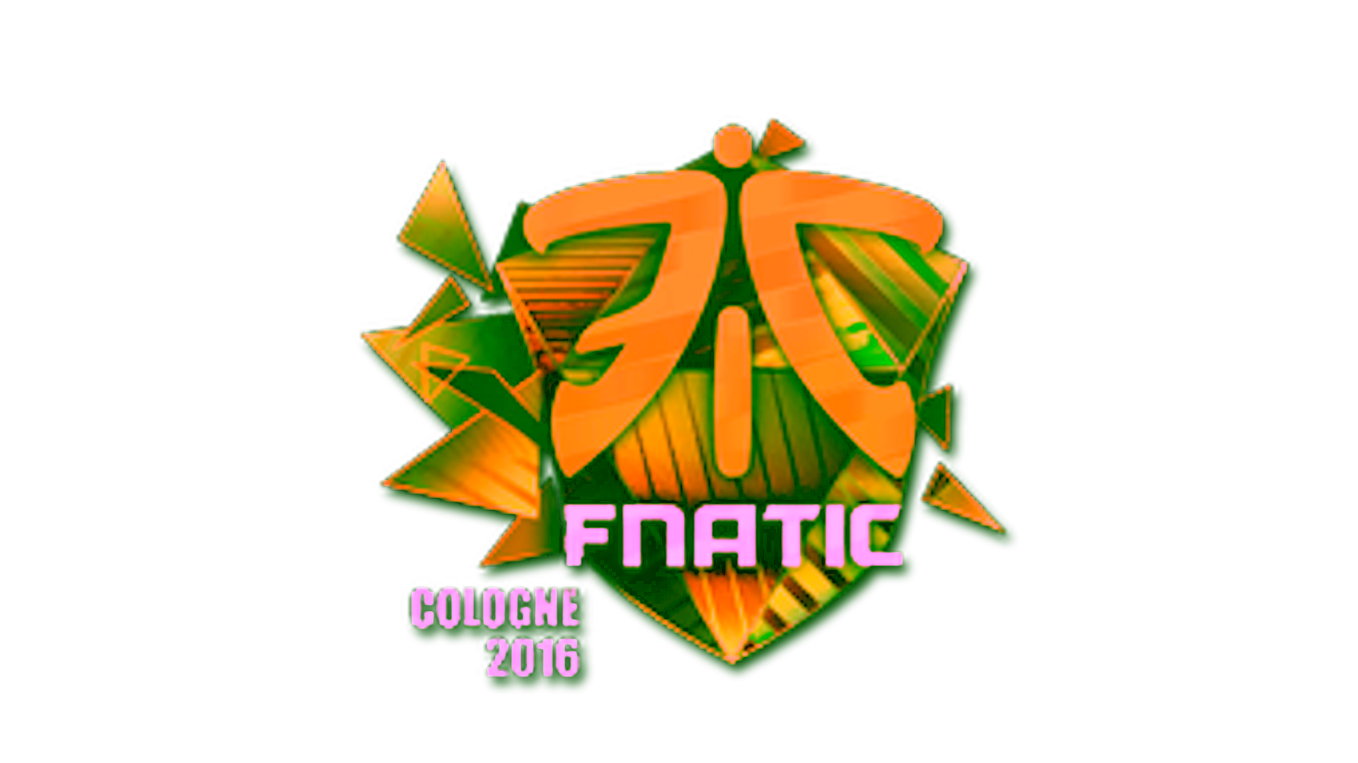 Display for Sticker | Fnatic (Holo) | Cologne 2016