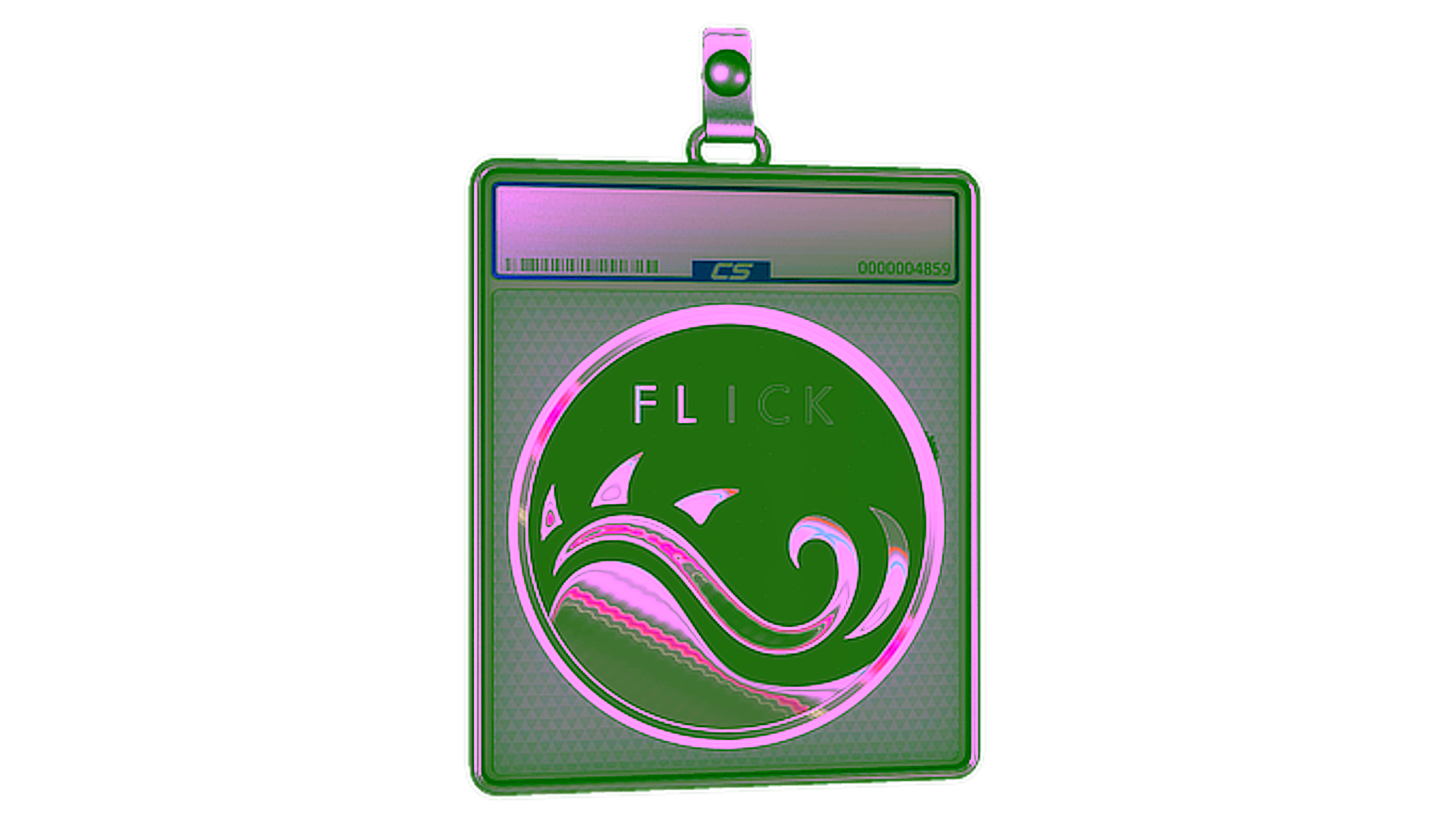 Display for Sticker Slab | Mercury Flick (Holo)