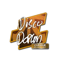 Sticker disco doplan Atlanta 2017