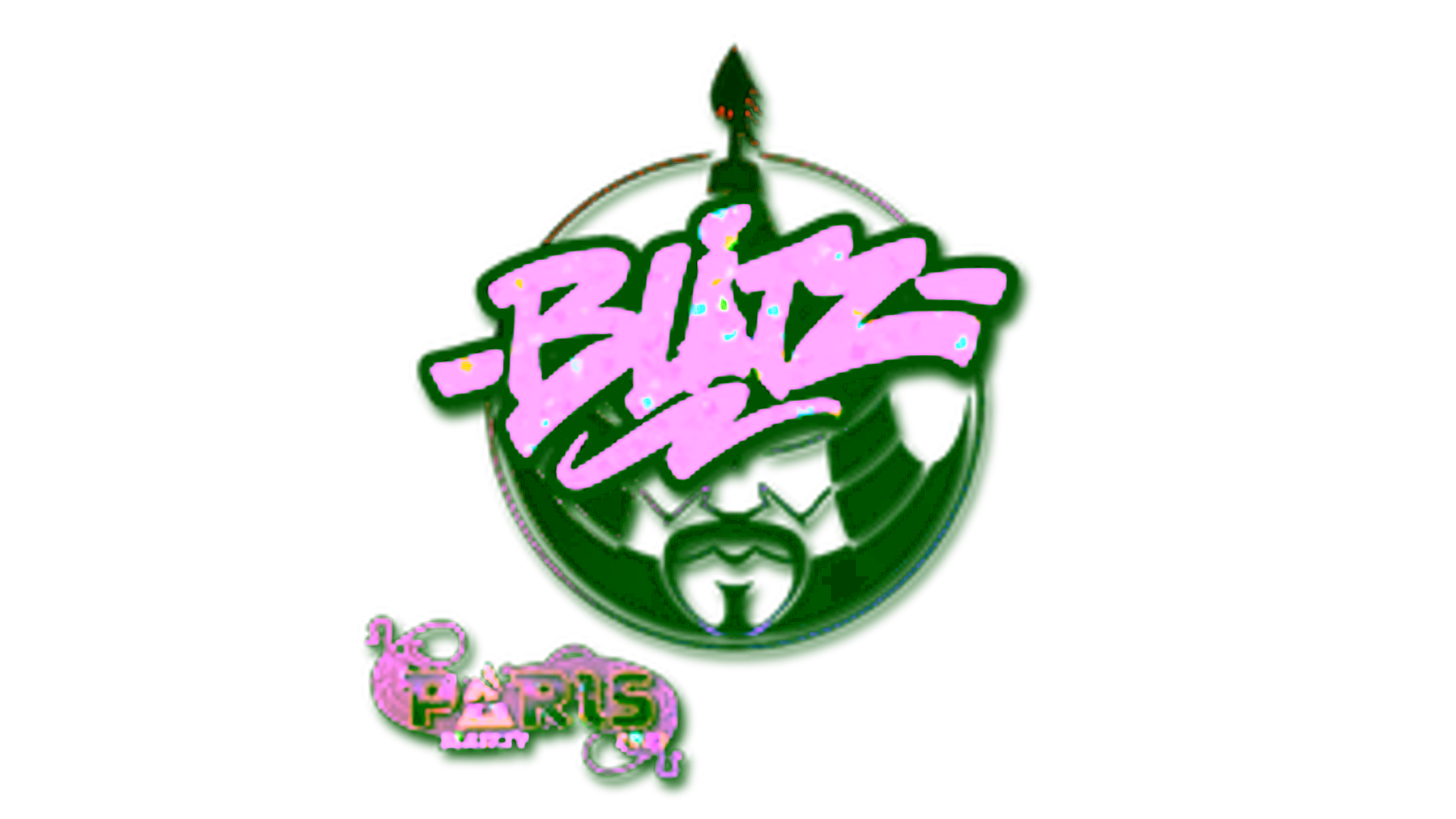 Anzeige für Sticker | bLitz (Glitter) | Paris 2023
