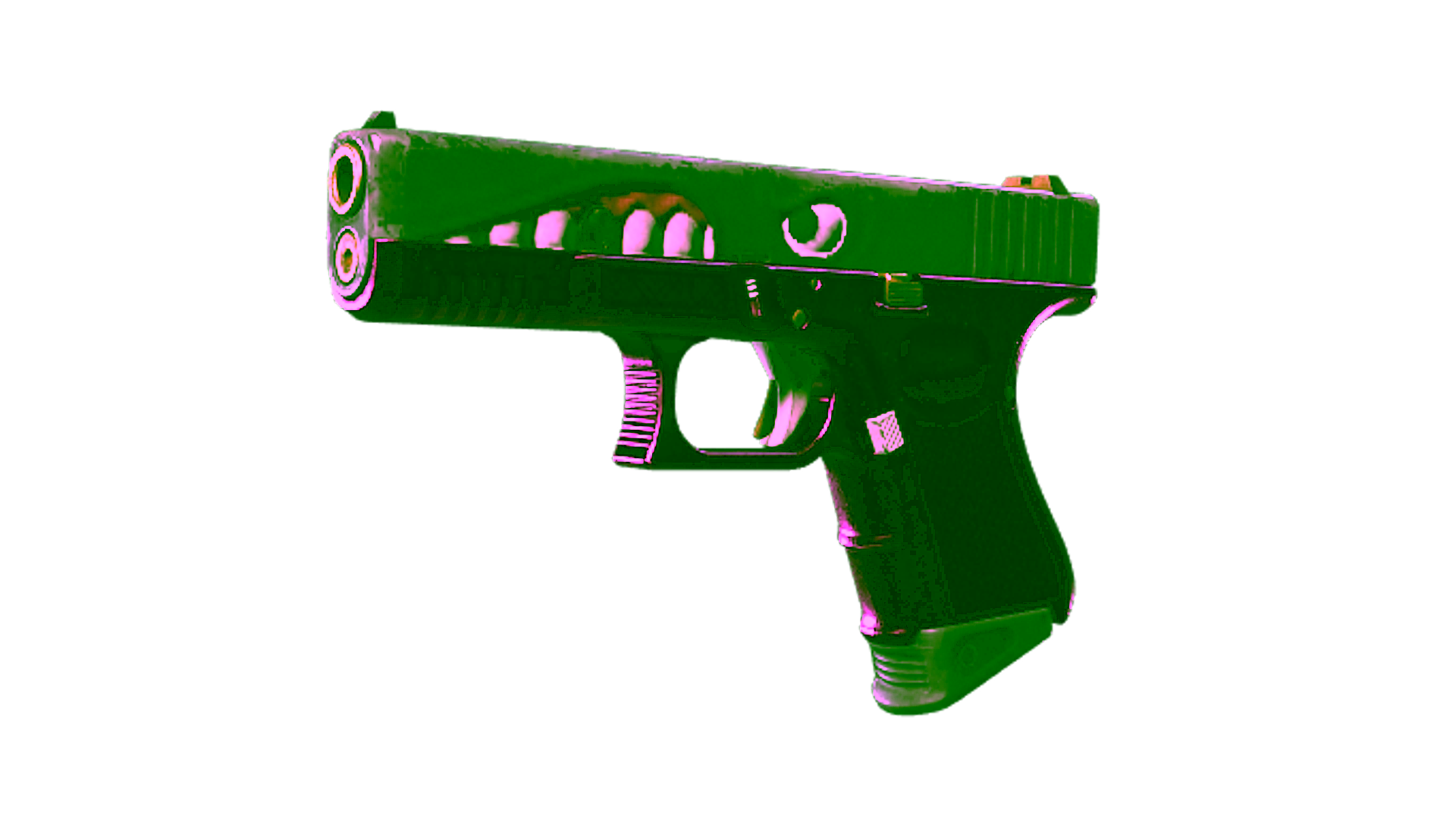 Display for StatTrak™ Glock-18 | Gold Toof (Well-Worn)