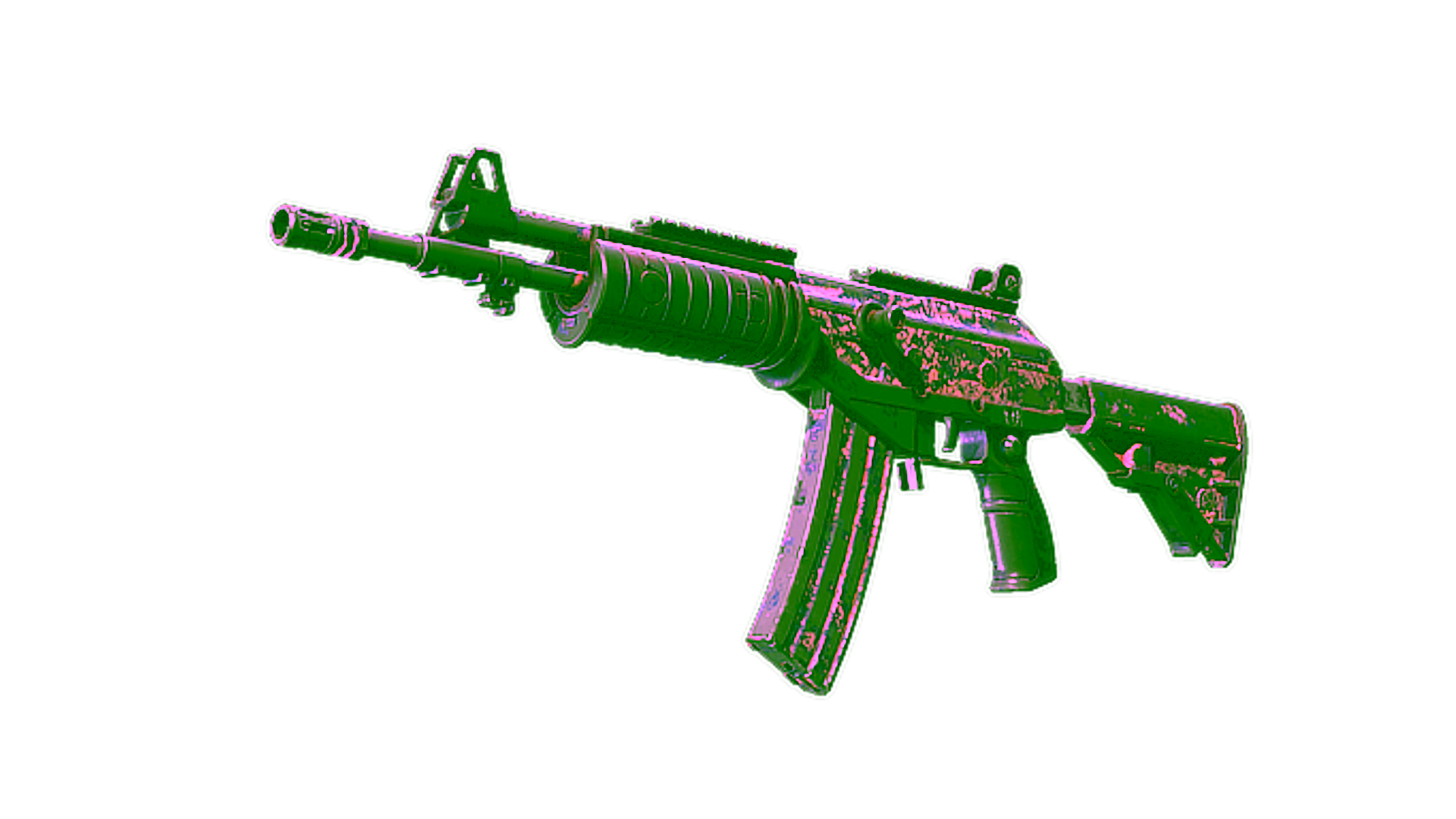 Display for Souvenir Galil AR | Sky Mandala (Battle-Scarred)
