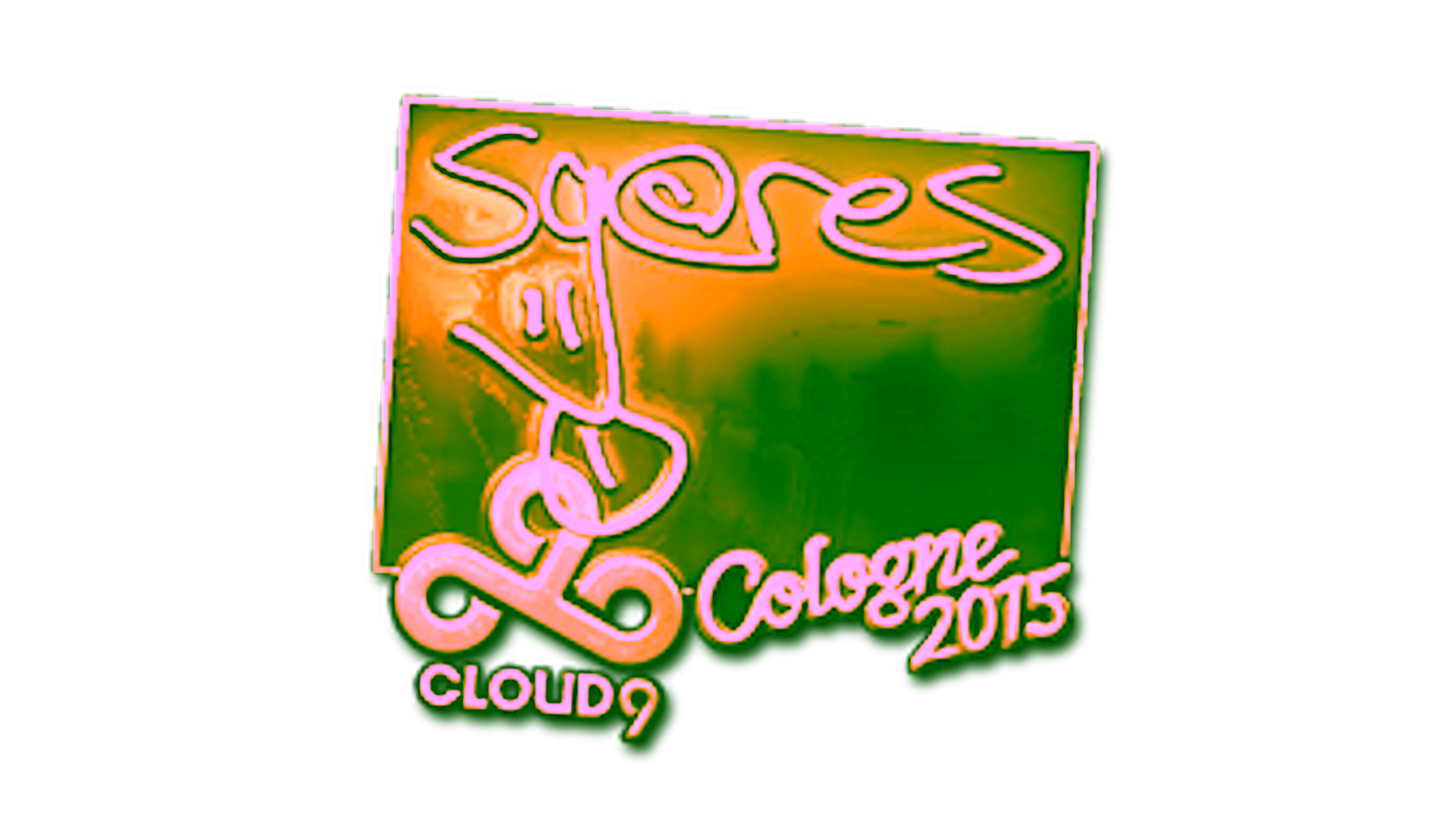 Mostrar para Sticker | seang@res (Gold) | Cologne 2015
