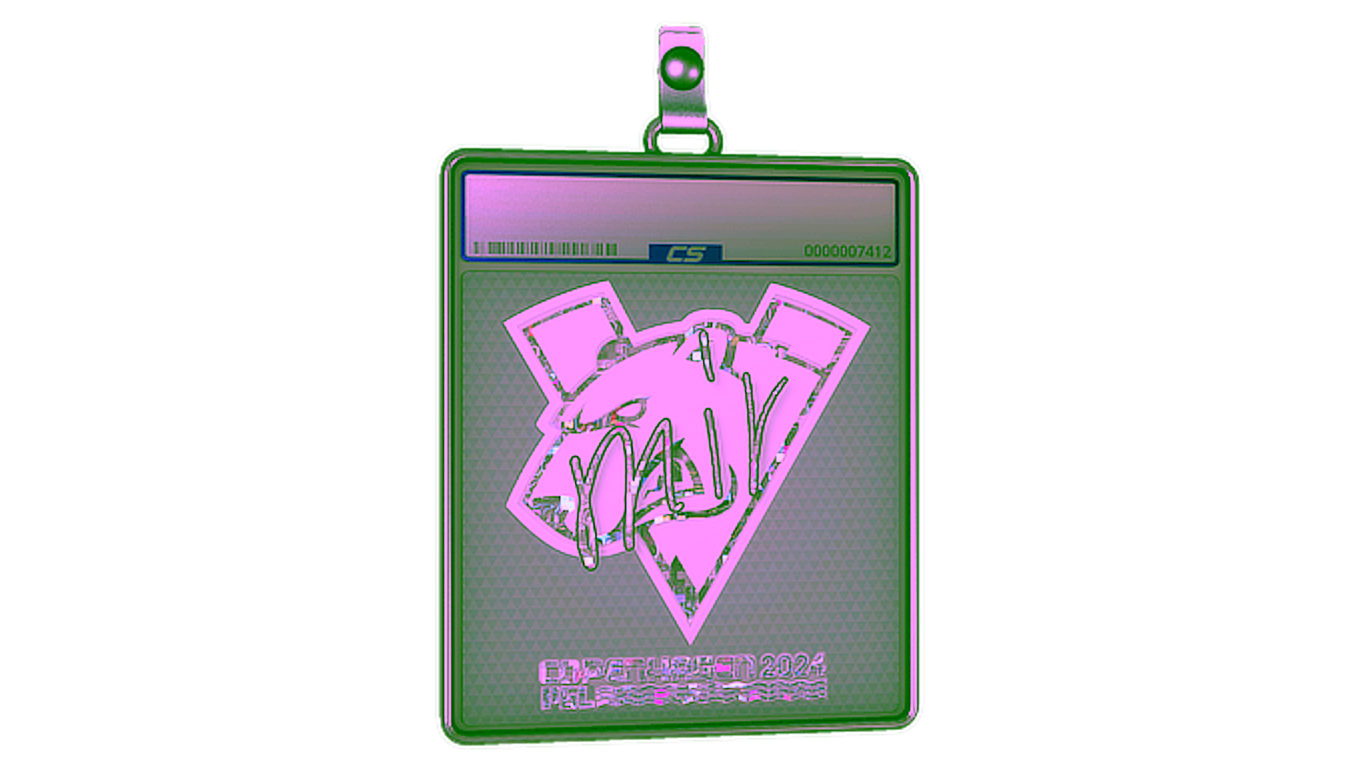 Wyświetl dla Sticker Slab | mir (Glitter) | Copenhagen 2024