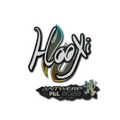 Sticker HooXi Antwerp 2022