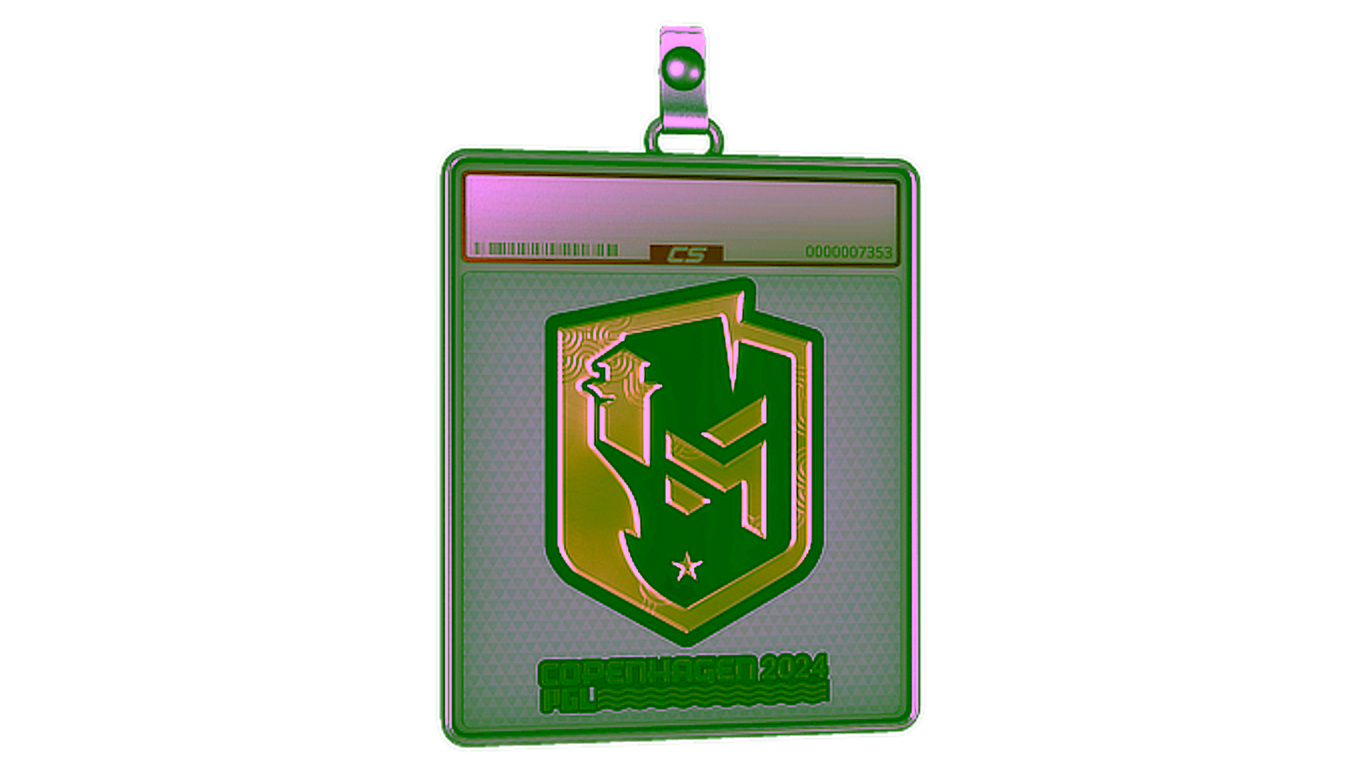 Anzeige für Sticker Slab | PGL (Gold) | Copenhagen 2024