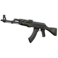 AK-47 | Emerald Pinstripe (Minimal Wear)