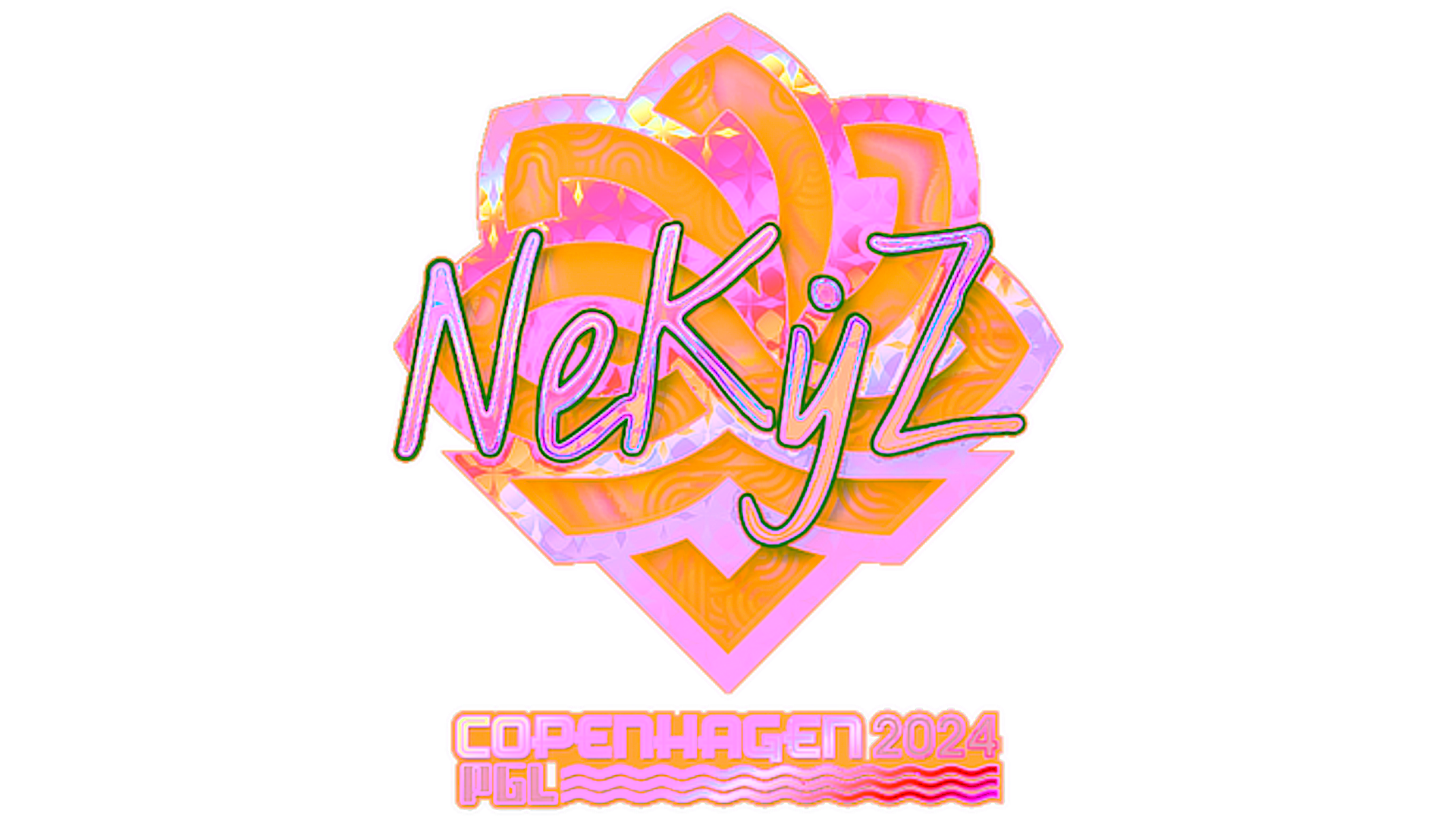 Display for Sticker | NEKiZ (Holo) | Copenhagen 2024
