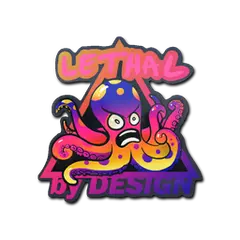 Sticker Fade Lethal