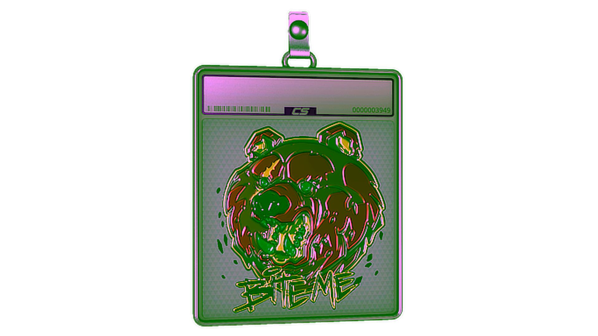 Anzeige für Sticker Slab | Bite Me (Foil)