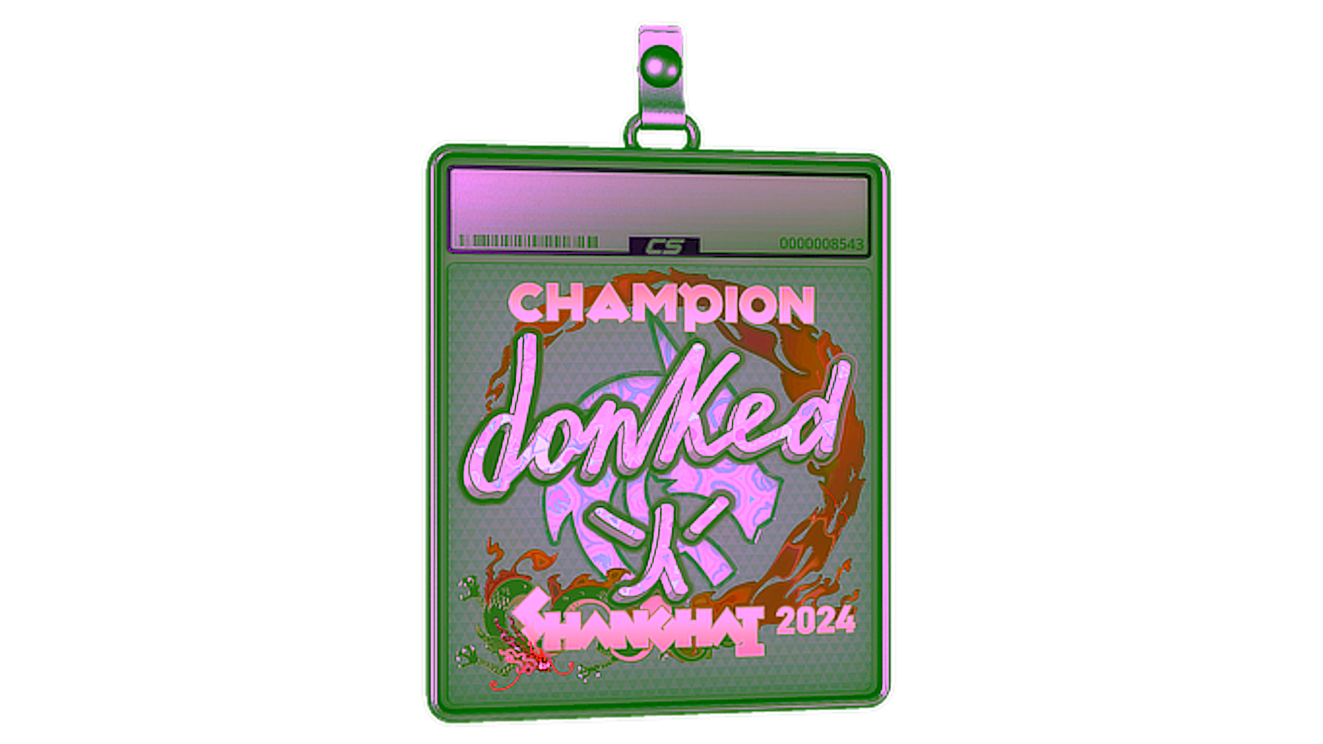 Sticker Slab | donk (Holo, Champion) | Shanghai 2024 için görüntü