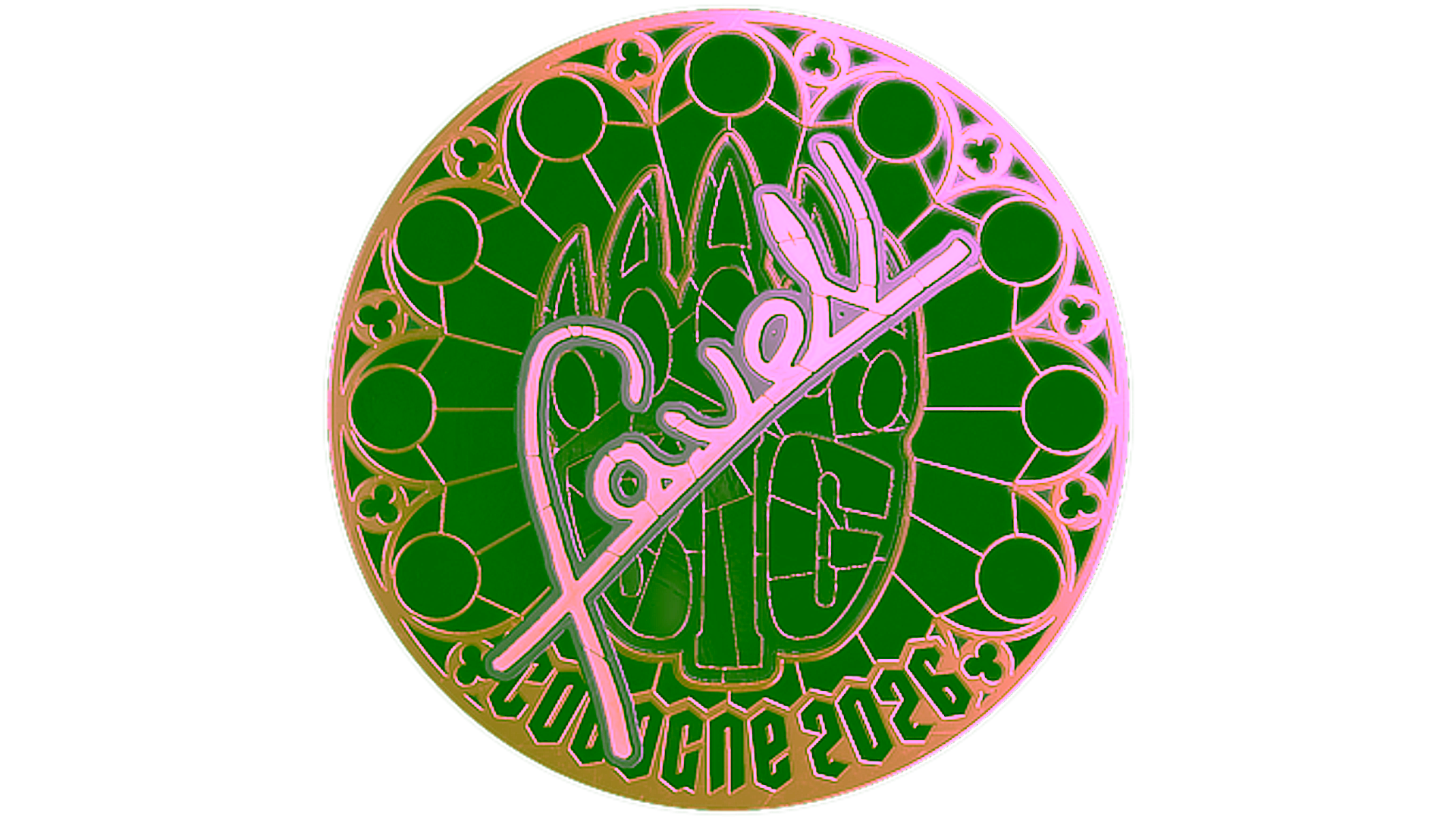 Display for Sticker | faveN (Gold) | Cologne 2026