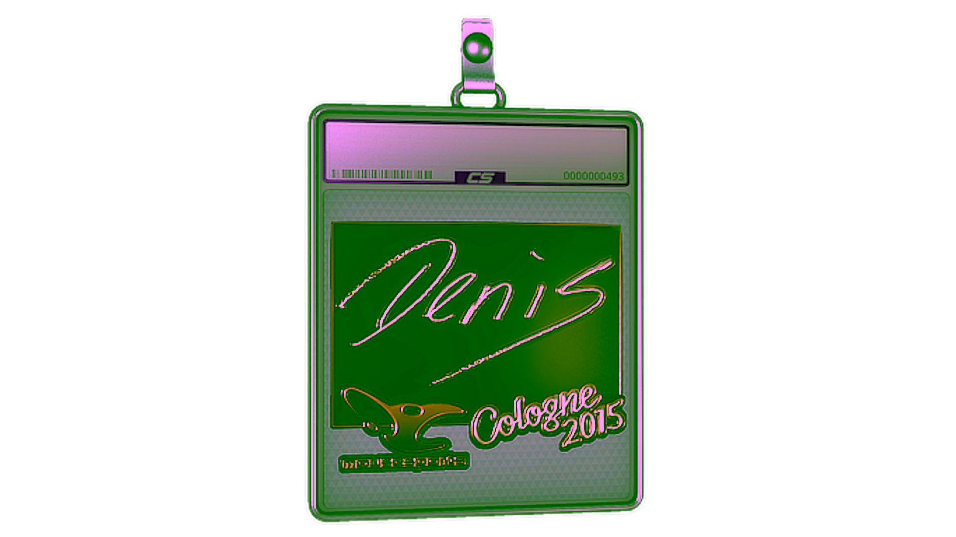 Mostrar para Sticker Slab | denis (Gold) | Cologne 2015
