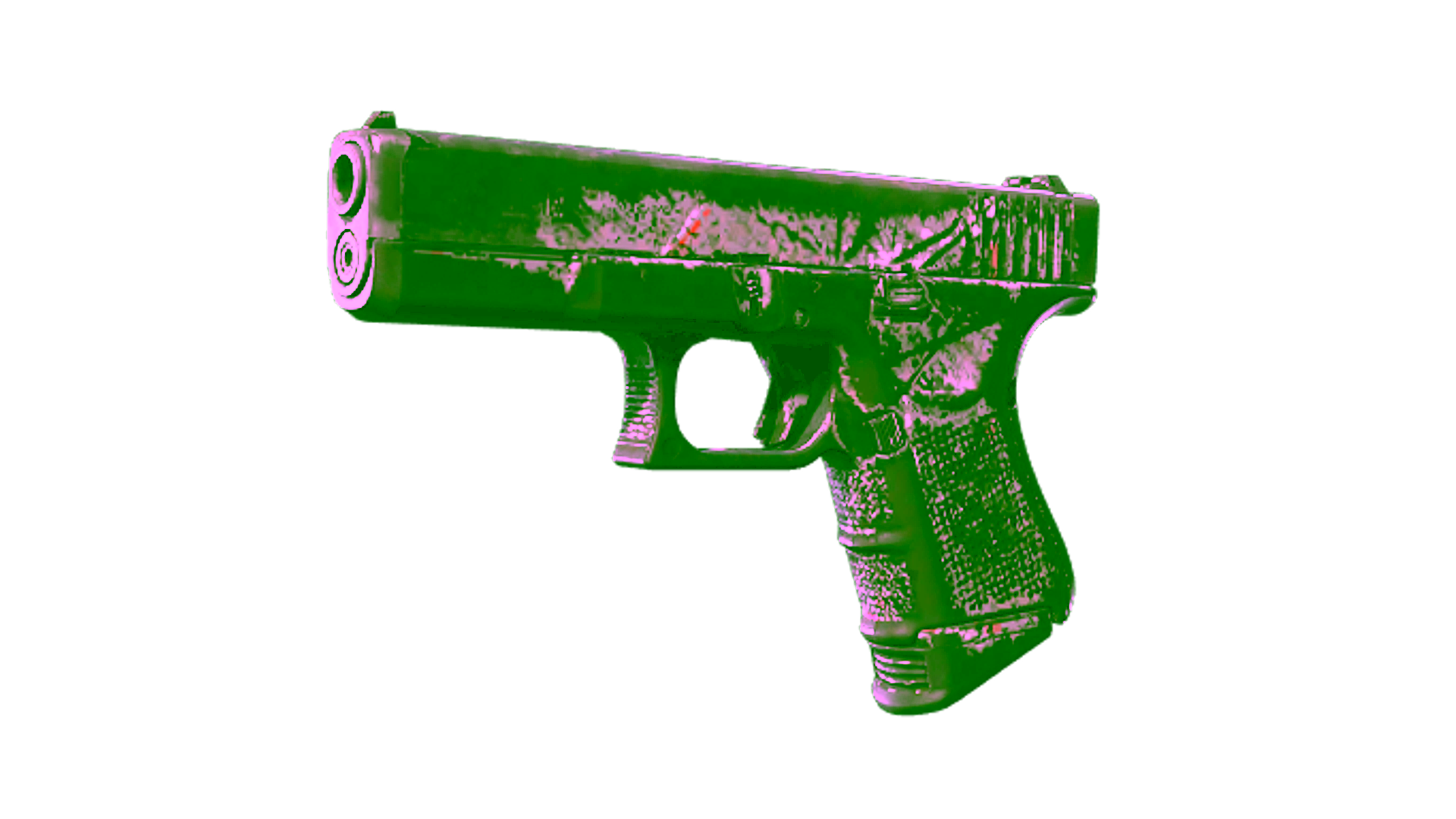 Display for Souvenir Glock-18 | Red Tire (Battle-Scarred)