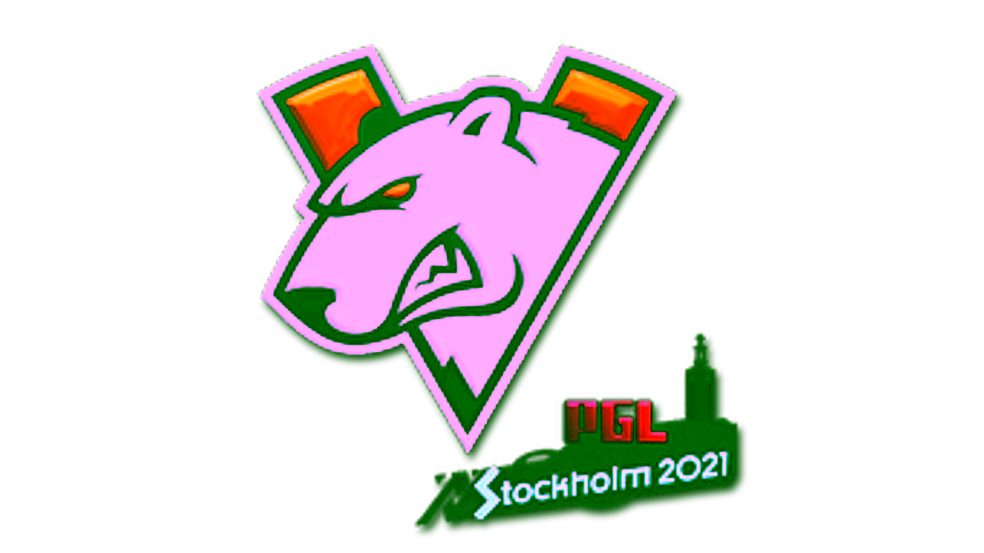 Display for Sticker | Virtus.Pro (Foil) | Stockholm 2021