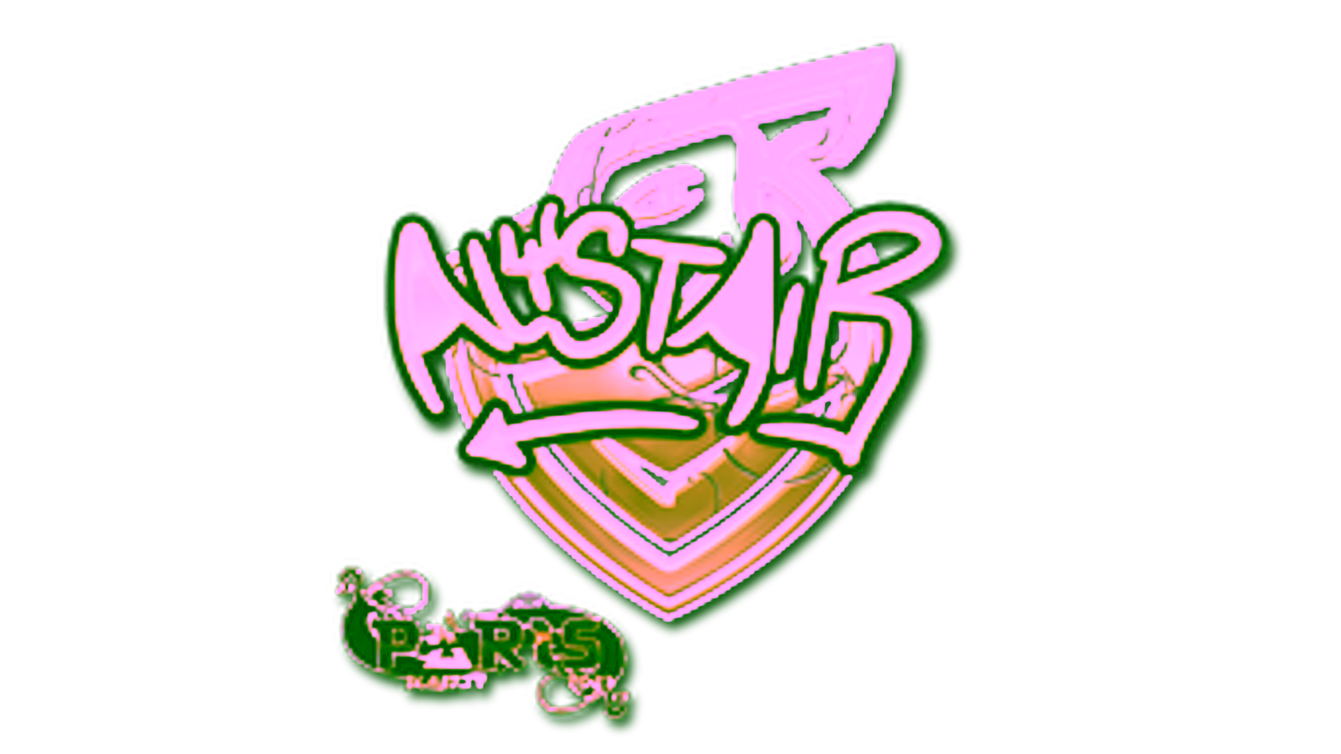 Rodyti Sticker | aliStair (Gold) | Paris 2023