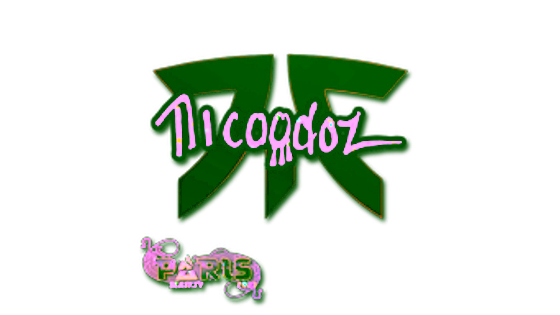 Display for Sticker | nicoodoz (Glitter) | Paris 2023