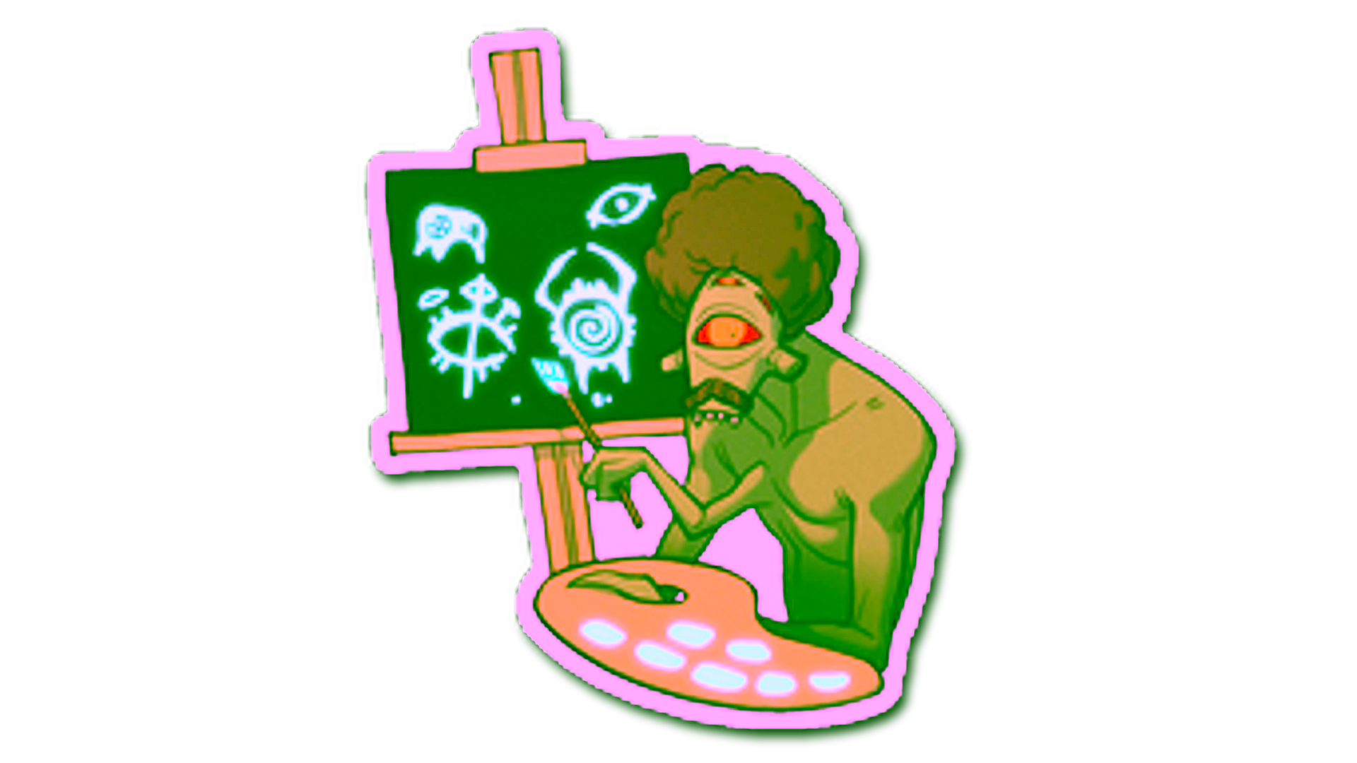 Rodyti Sticker | Vortigaunt the Painter