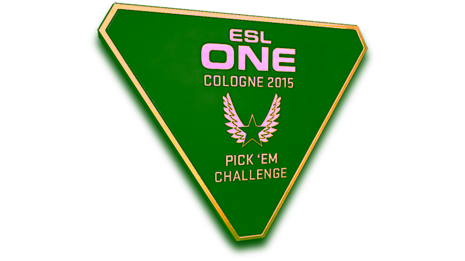 Display for Gold Cologne 2015 Pick'Em Trophy