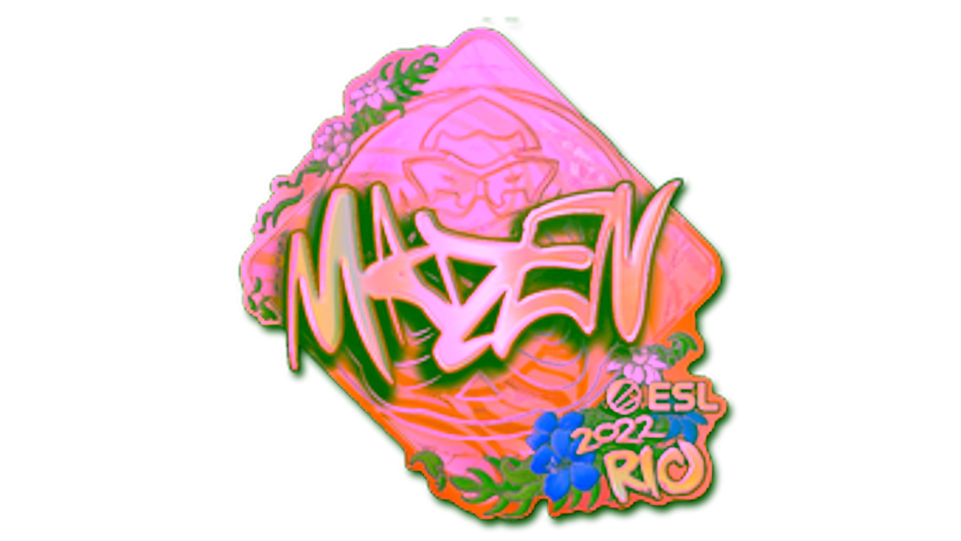 Display for Sticker | maden (Holo) | Rio 2022