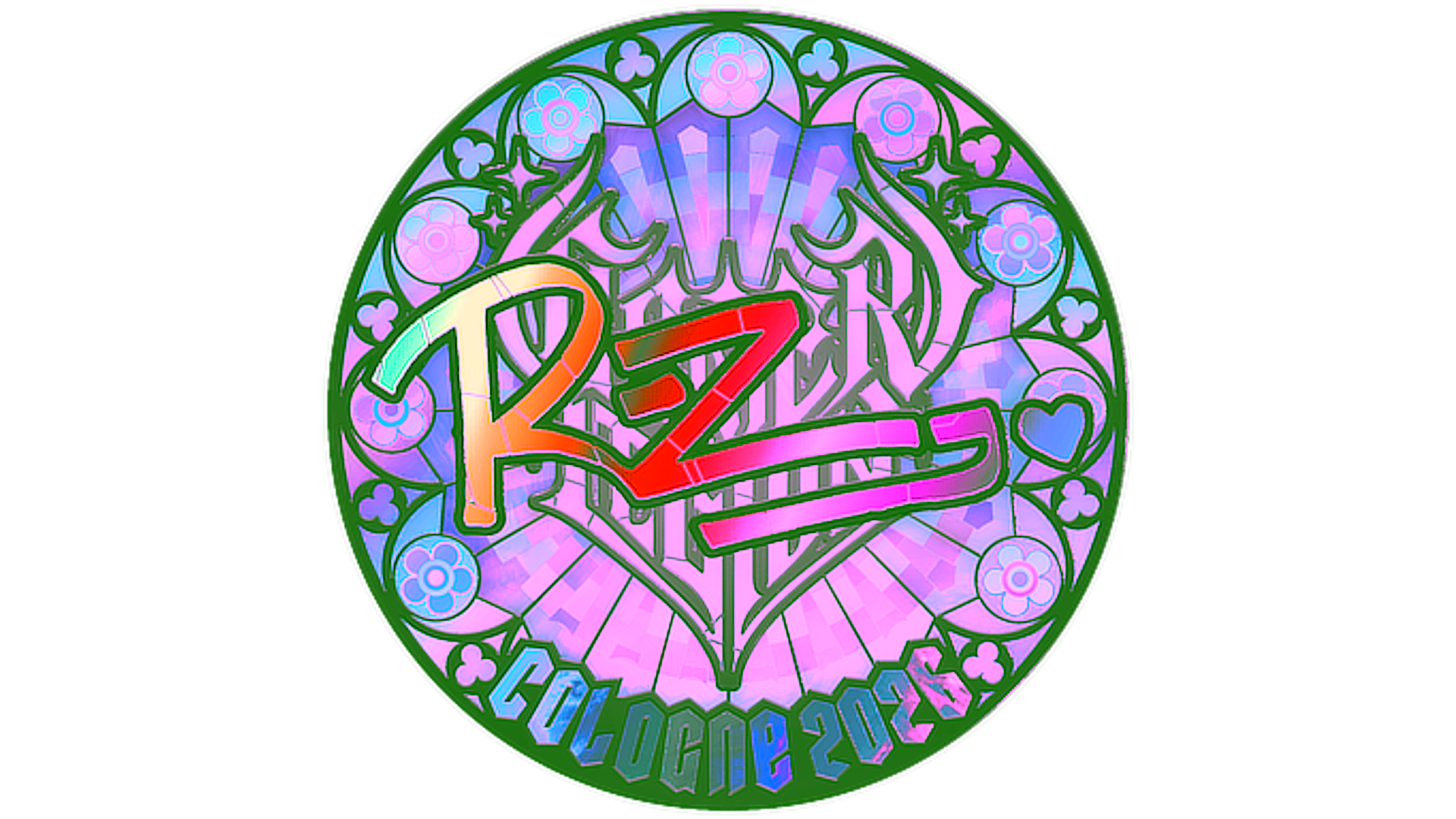 Display for Sticker | REZ (Holo) | Cologne 2026