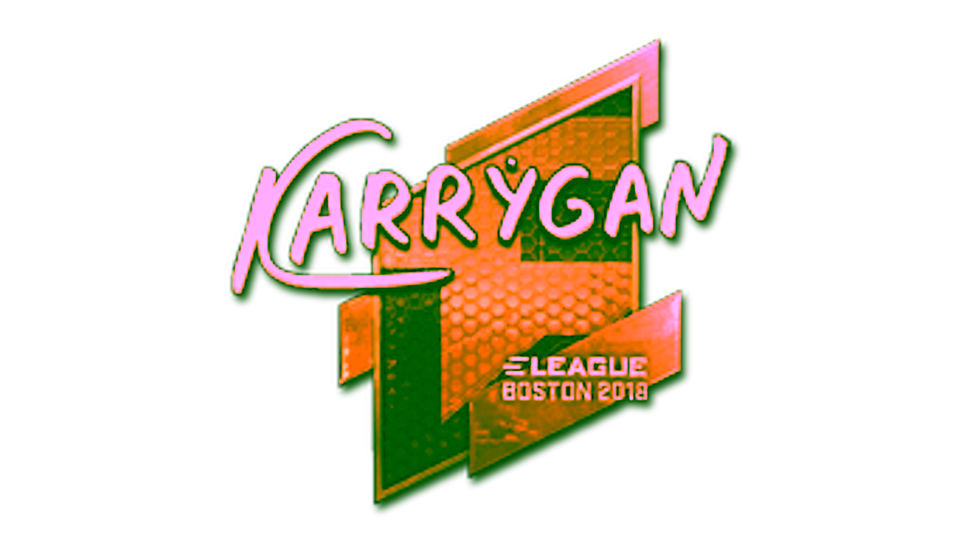 Sticker | karrigan (Gold) | Boston 2018 için görüntü