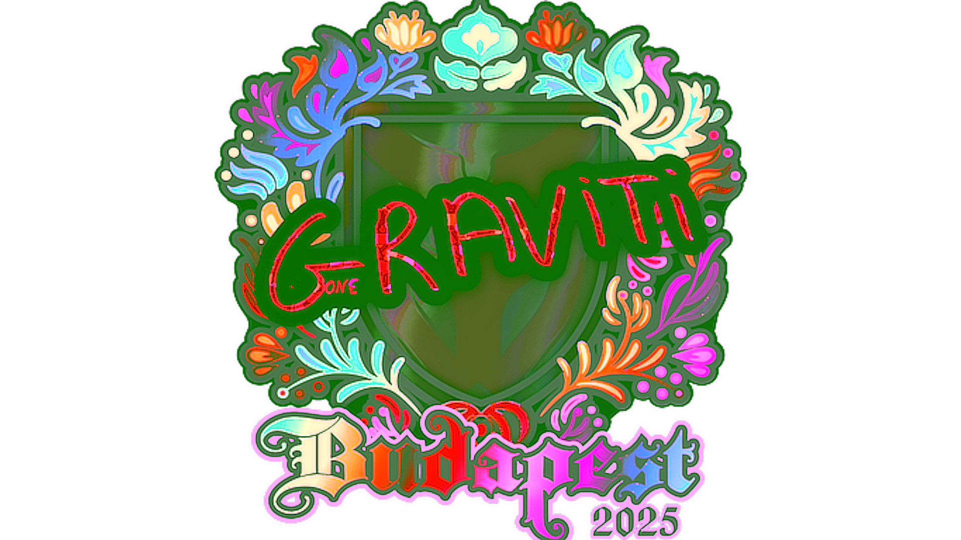 Display for Sticker | Graviti (Holo) | Budapest 2025