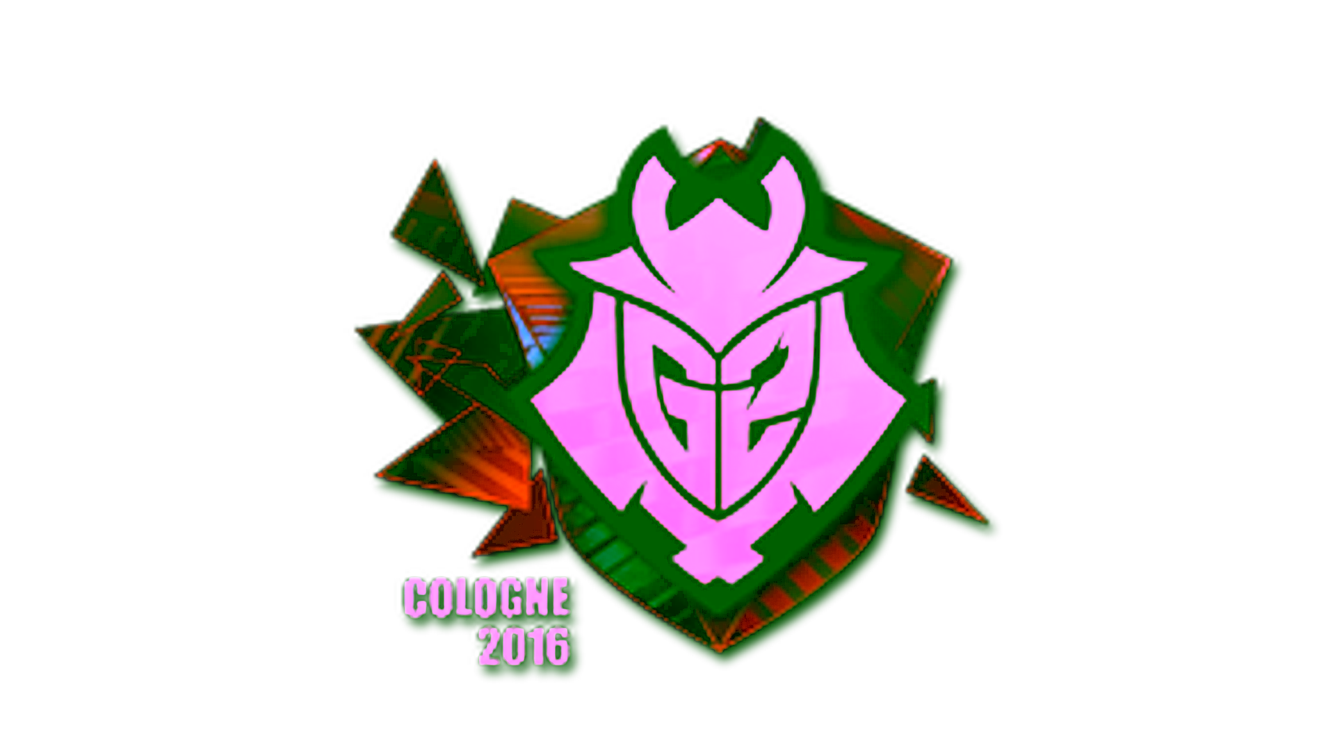Display for Sticker | G2 Esports (Holo) | Cologne 2016