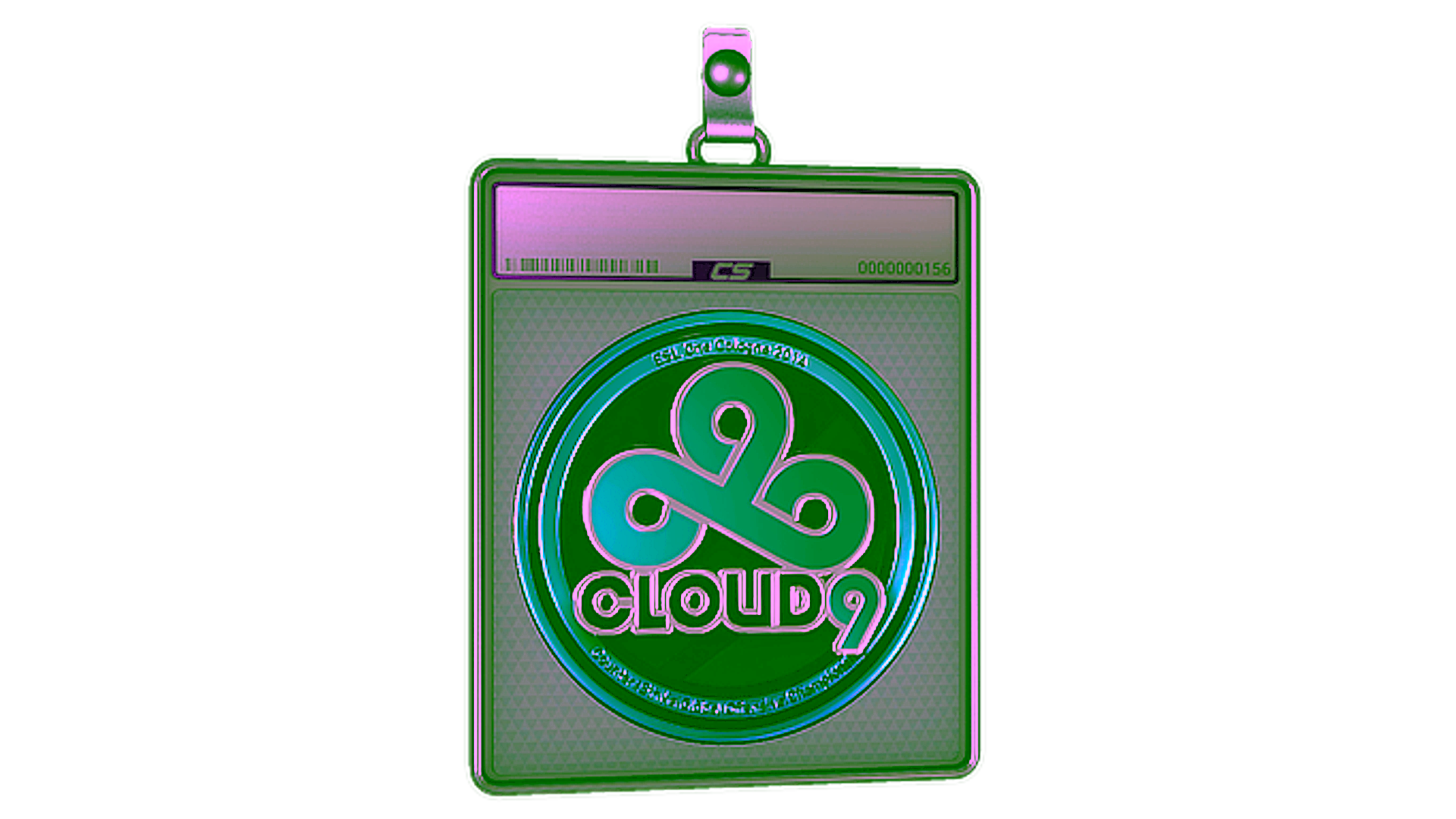 Rodyti Sticker Slab | Cloud9 (Foil) | Cologne 2014