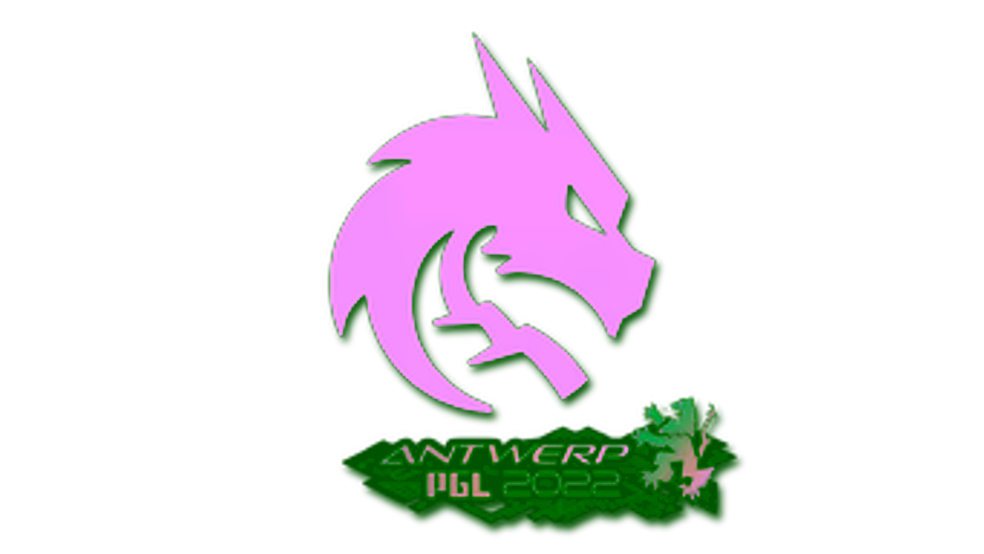 Display for Sticker | Team Spirit | Antwerp 2022