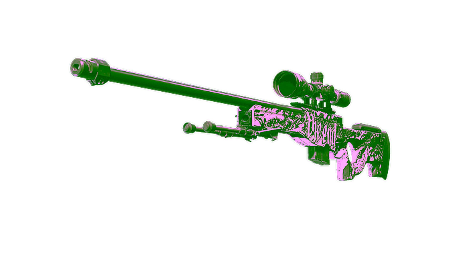 Display for Souvenir AWP | The End (Battle-Scarred)