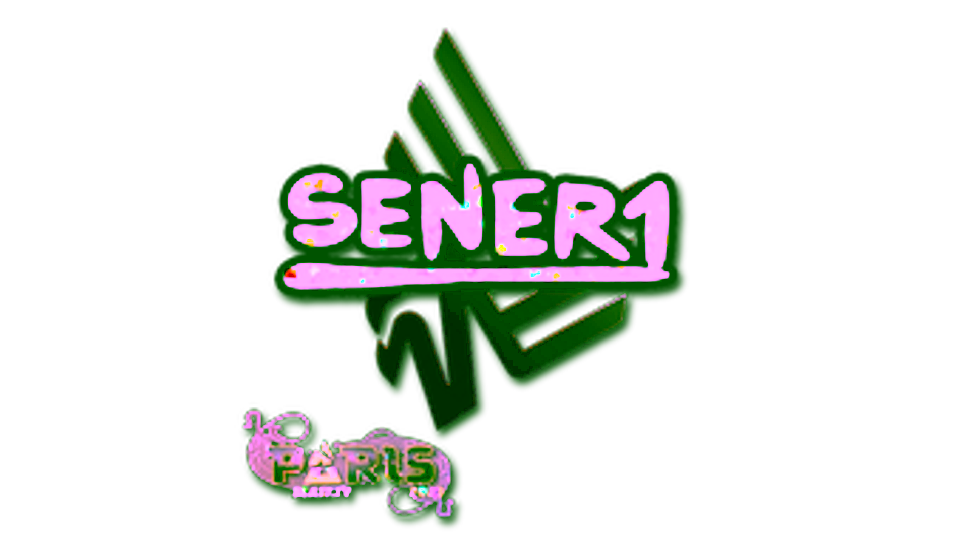 Display for Sticker | SENER1 (Glitter) | Paris 2023