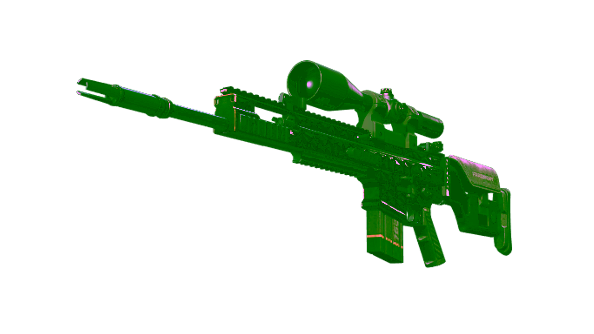 Display for StatTrak™ SCAR-20 | Fragments (Battle-Scarred)